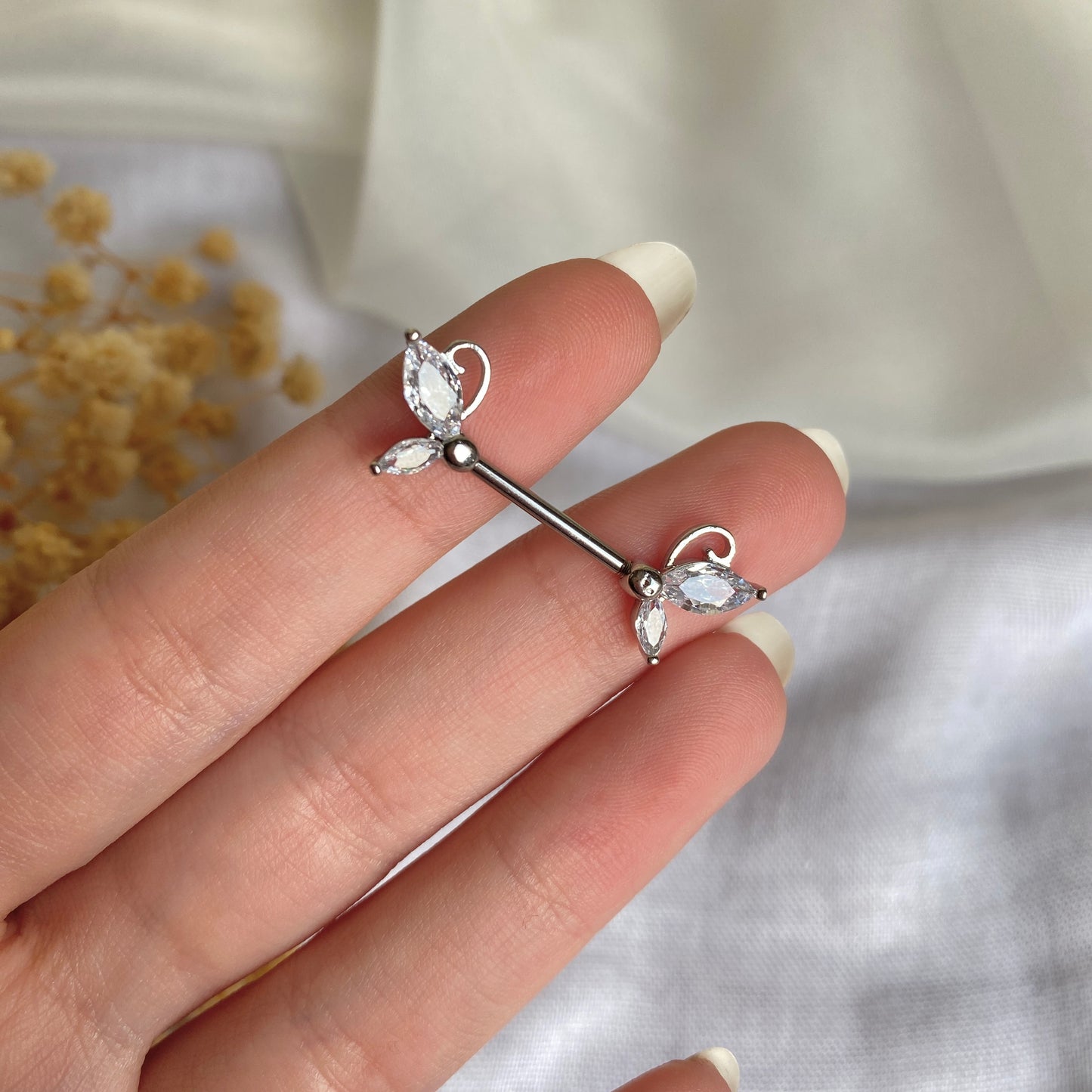 00098 Gold Plated Piercing