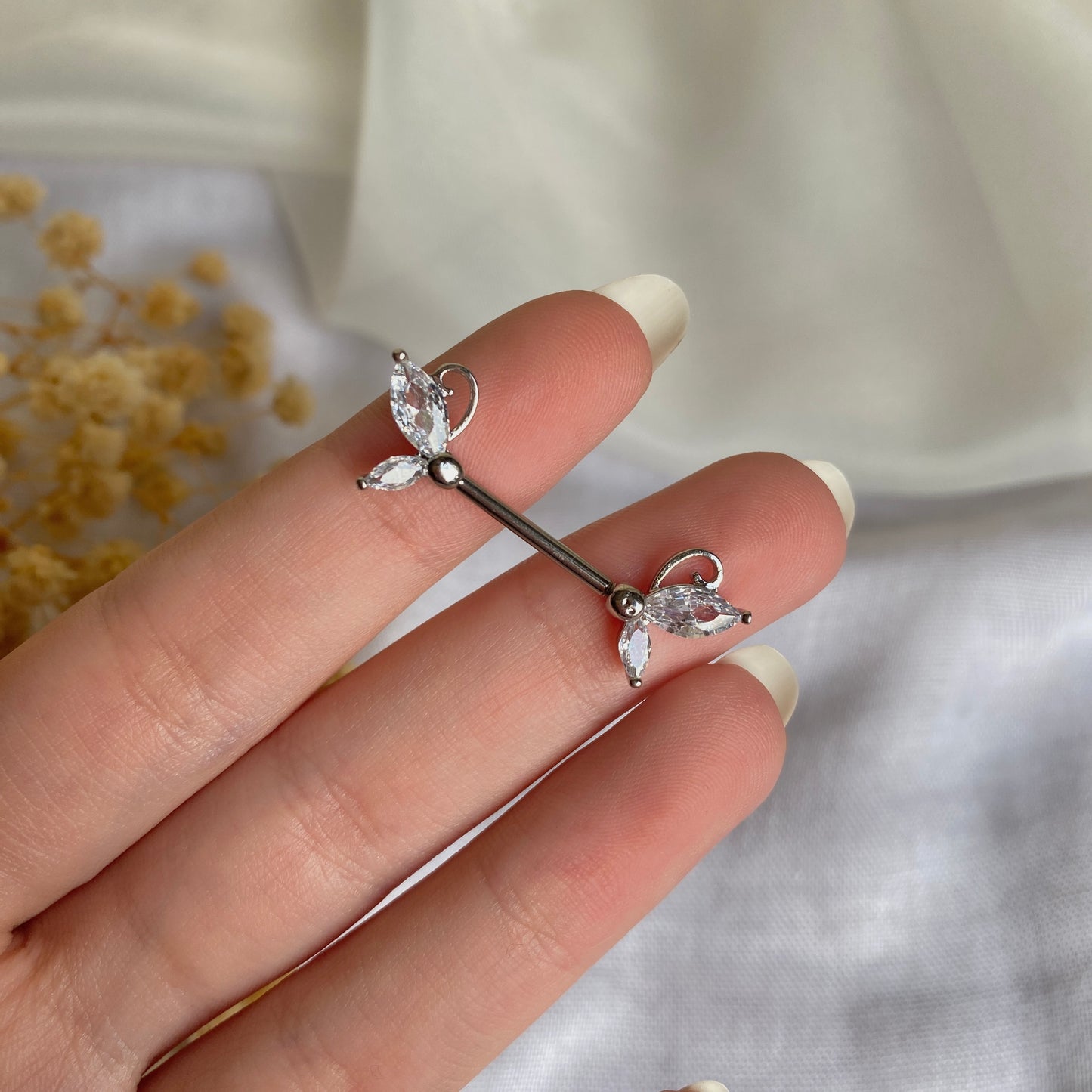 00098 Gold Plated Piercing