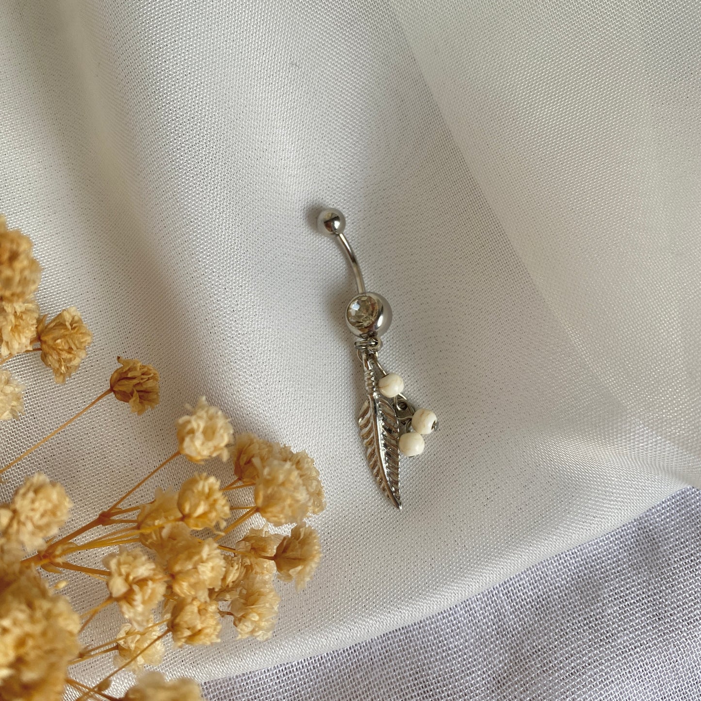 #00100 Copper Gold Plated Piercing.
