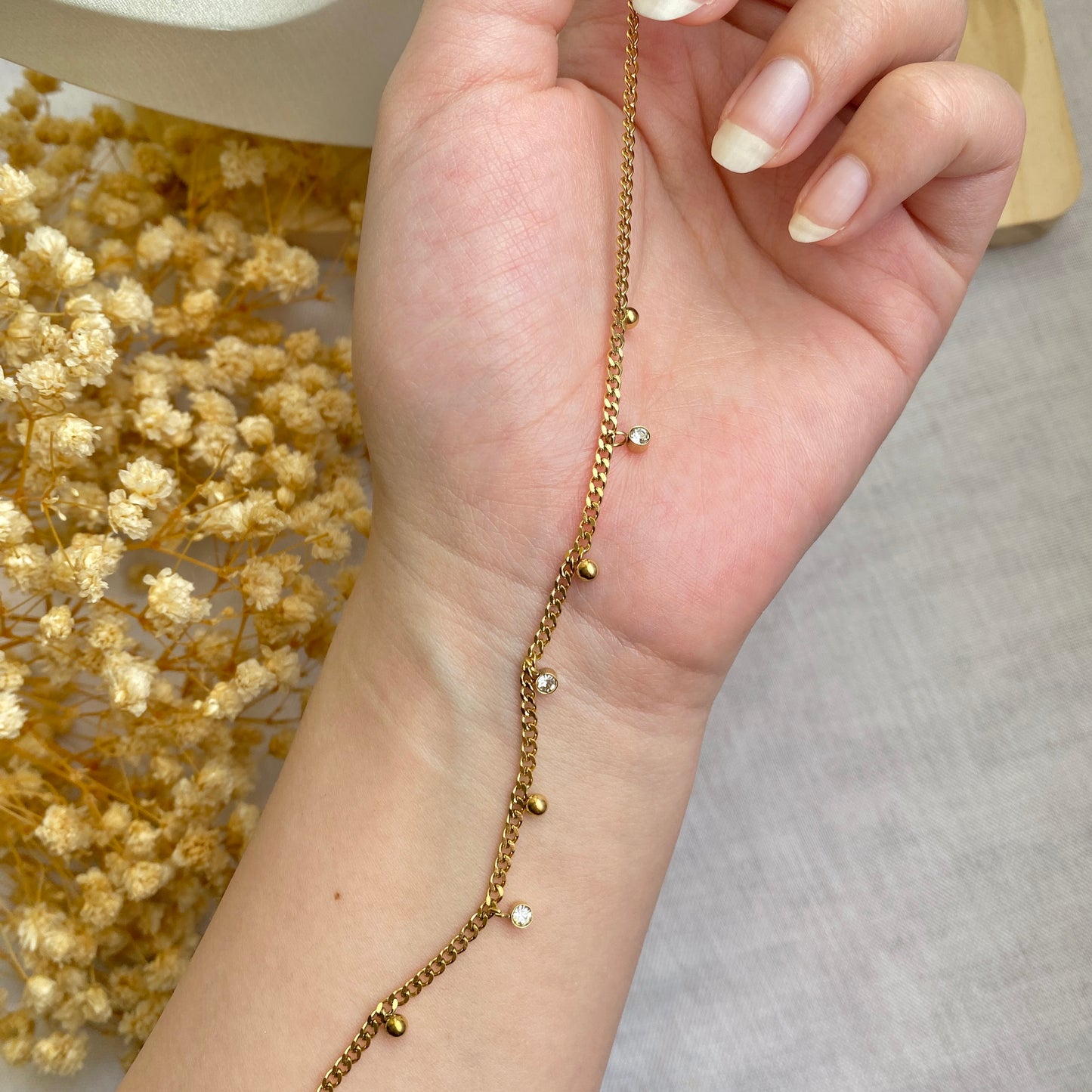 70175 Gold Plated Anklet