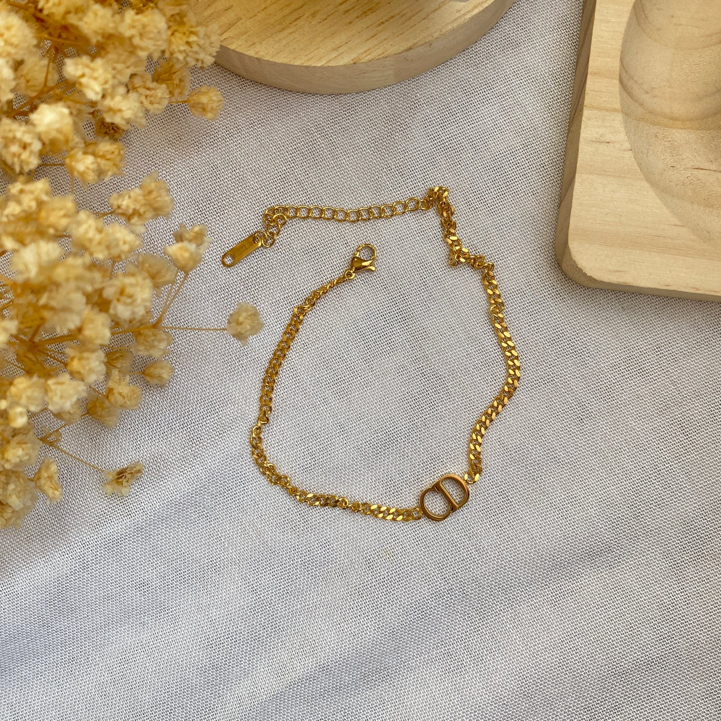 70177 Gold Plated Anklet