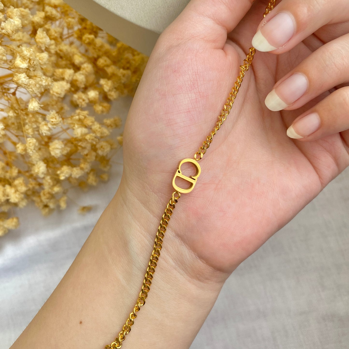 70177 Gold Plated Anklet