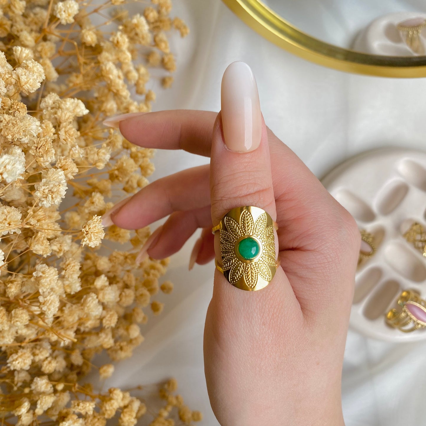 50424 Gold Plated Ring