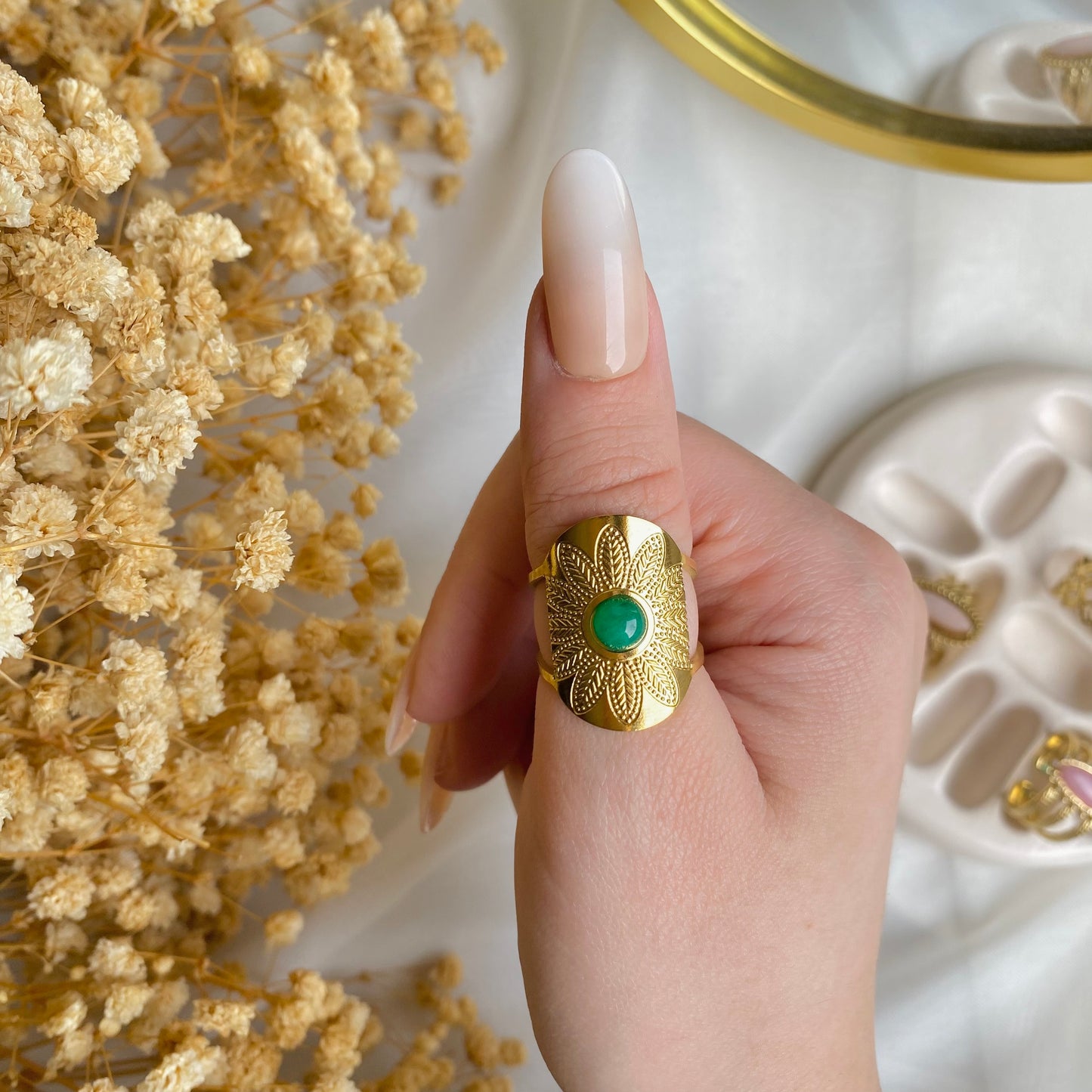 50424 Gold Plated Ring