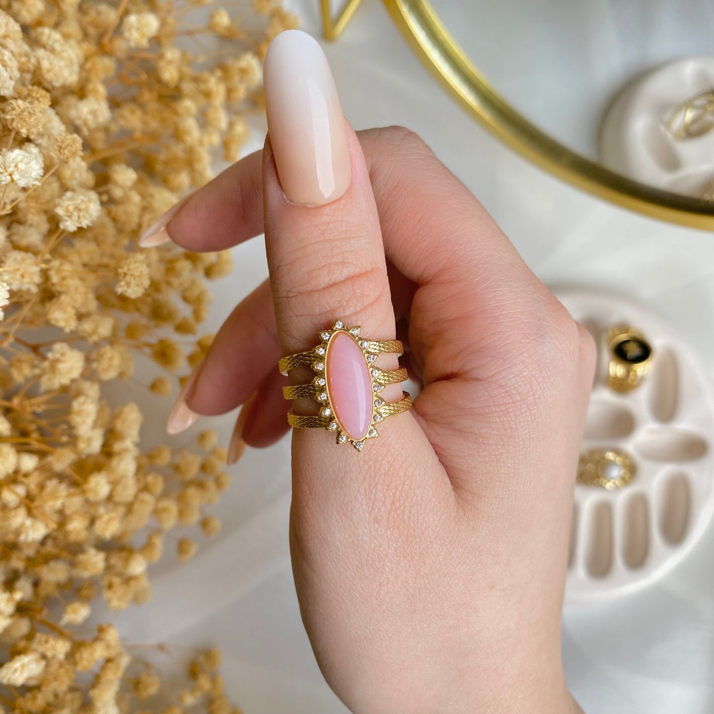 50427 Gold Plated Ring