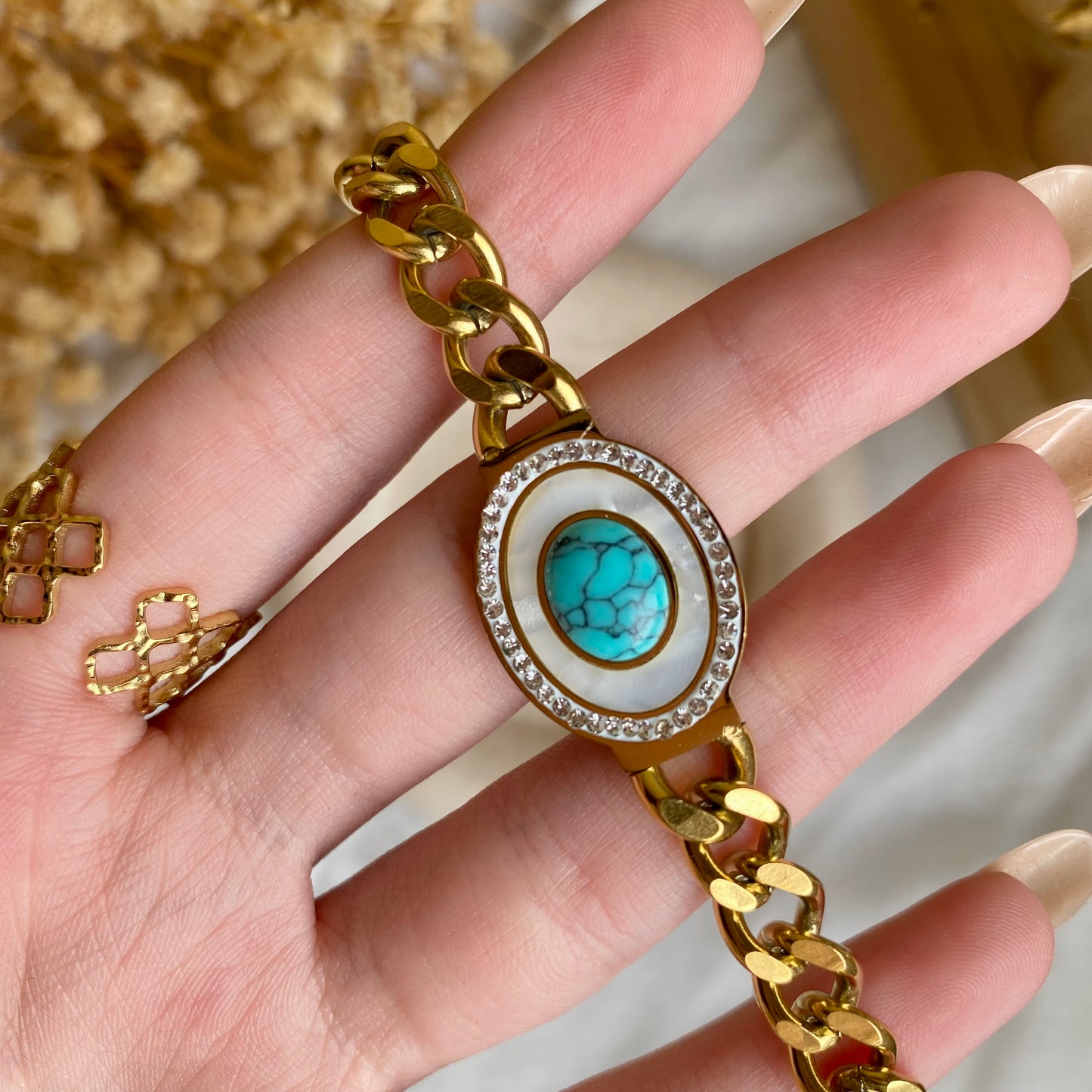30470 Gold Plated Bracelet