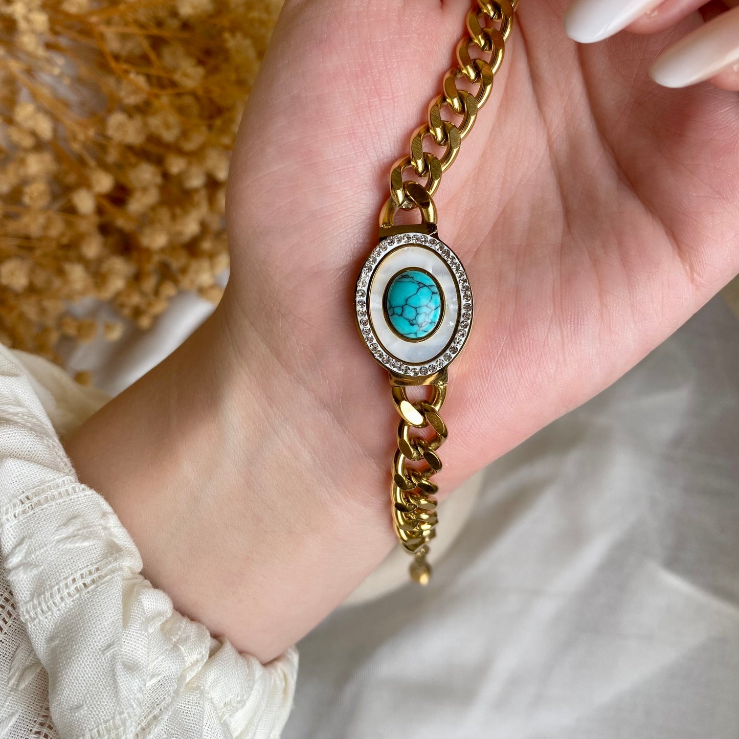 30470 Gold Plated Bracelet