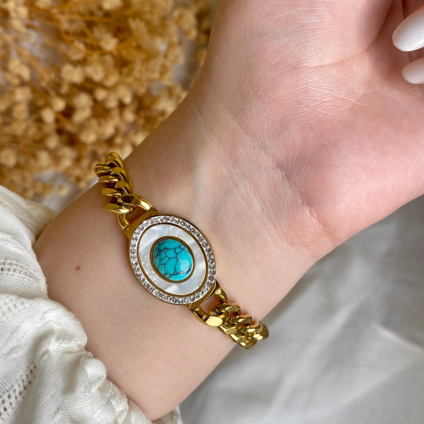 30470 Gold Plated Bracelet