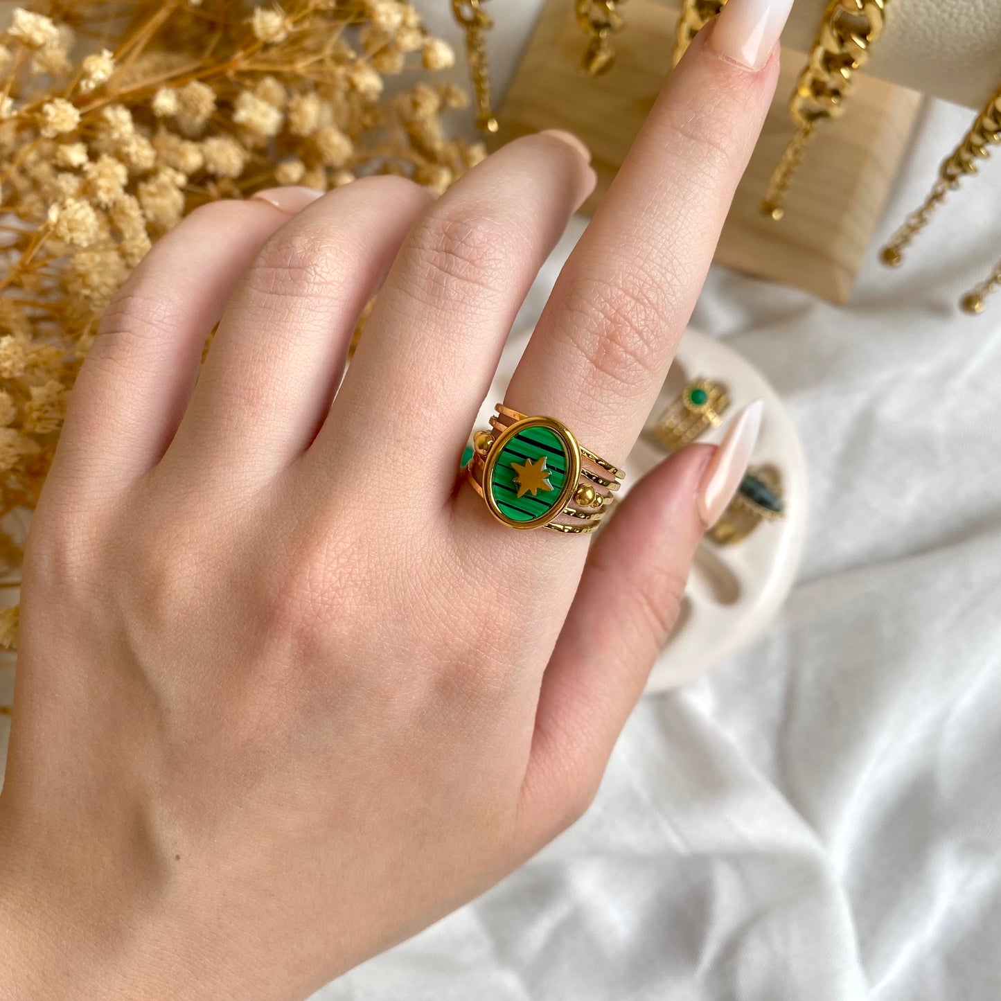 50431 Gold Plated Ring