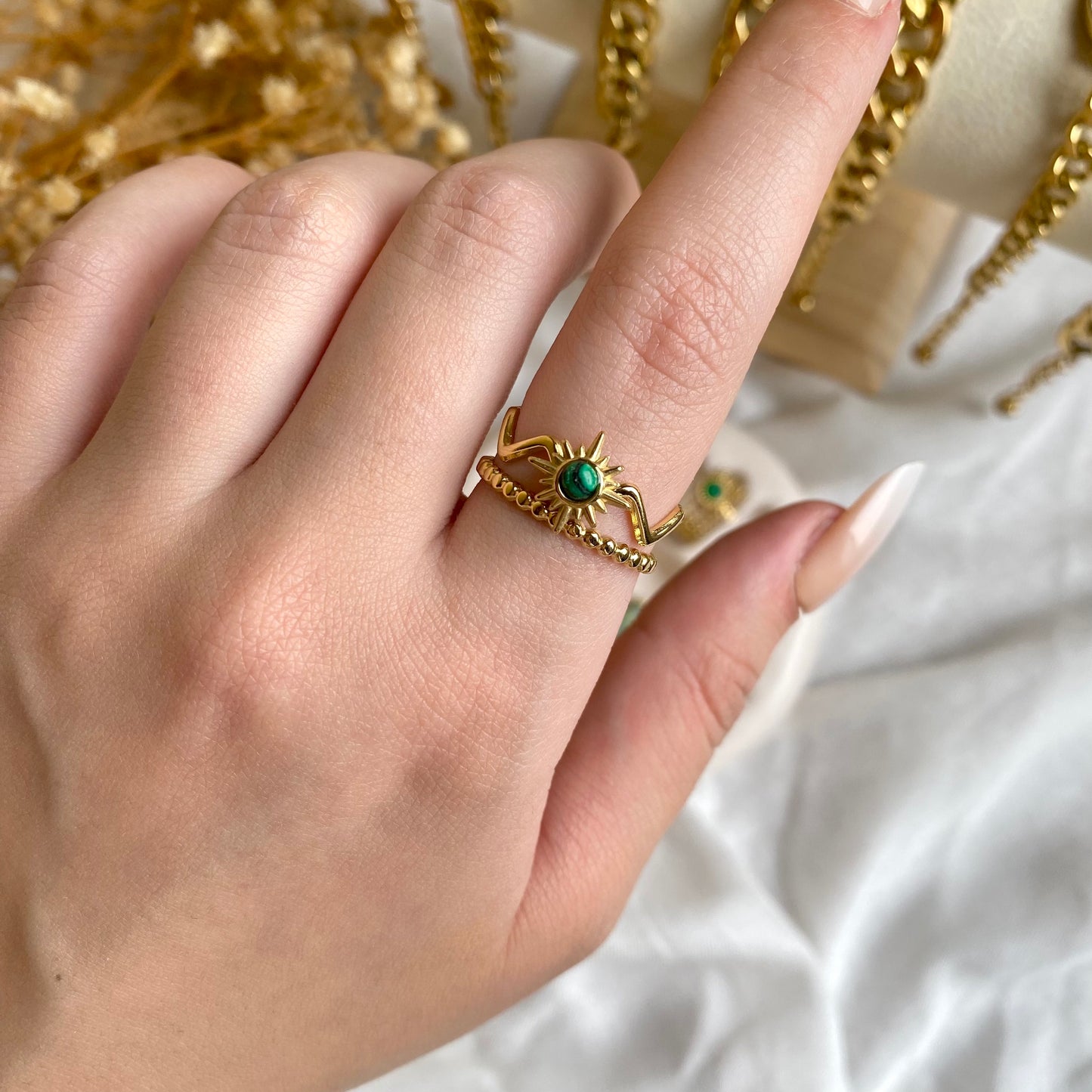 50433 Gold Plated Ring