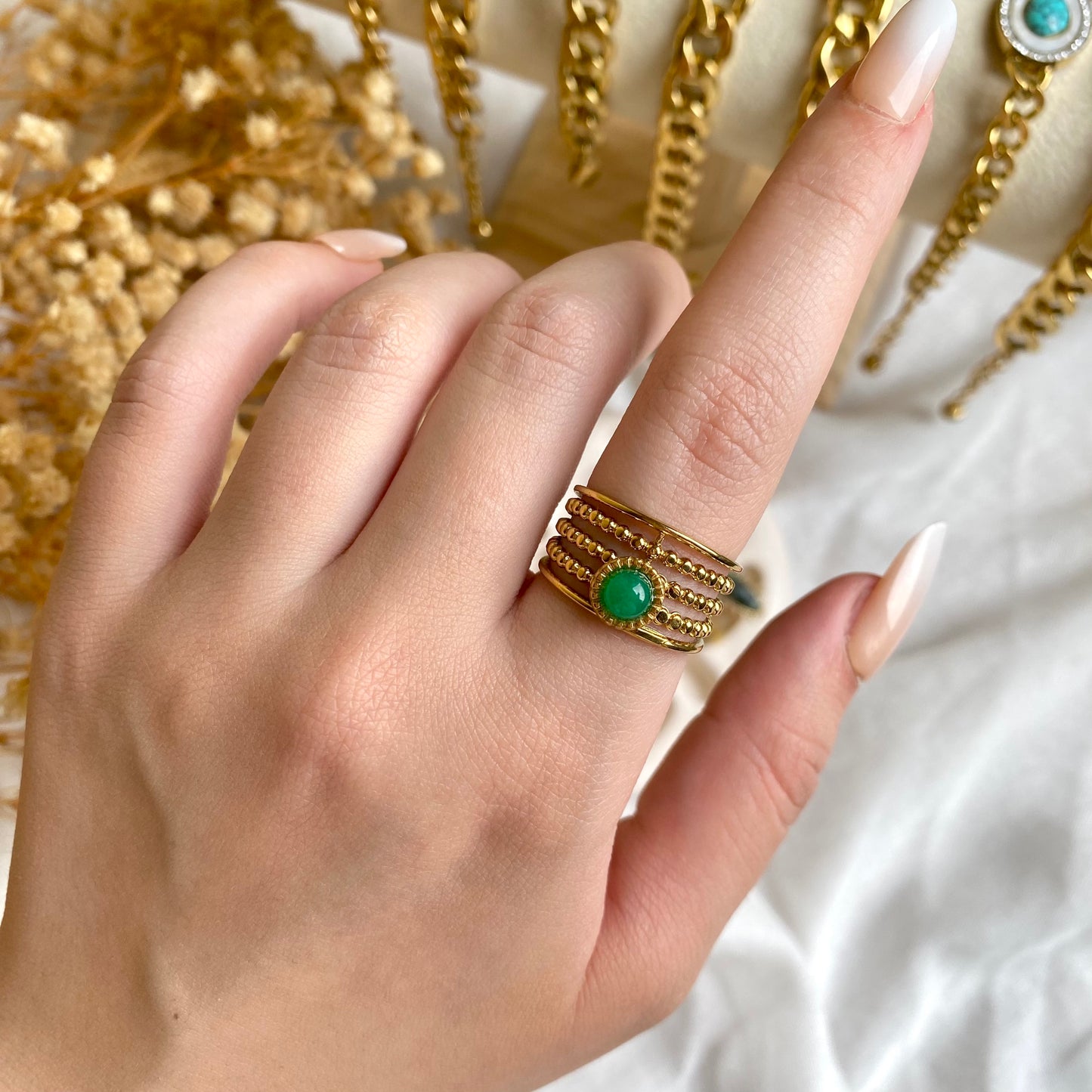 50429 Gold Plated Ring