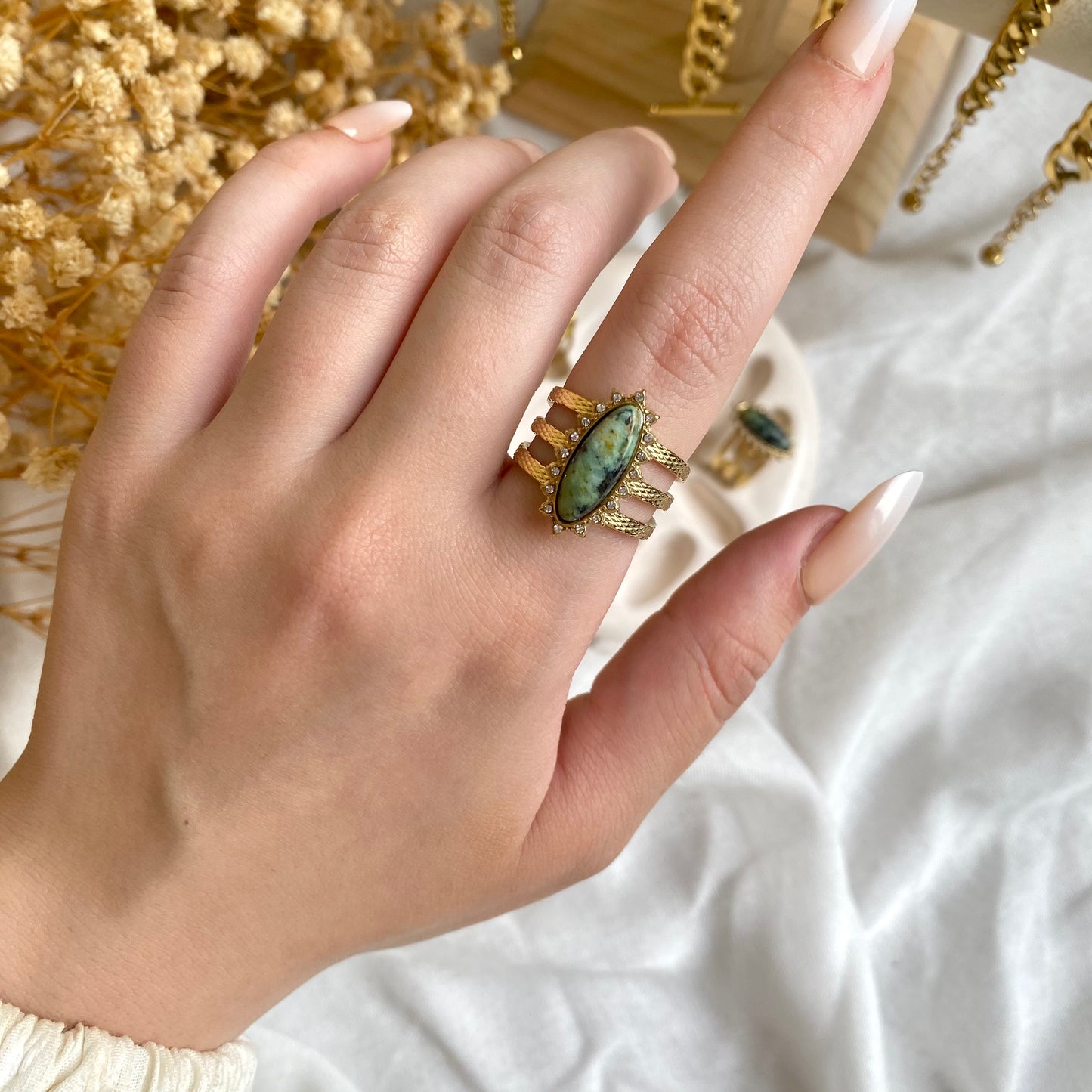 50428 Gold Plated Ring