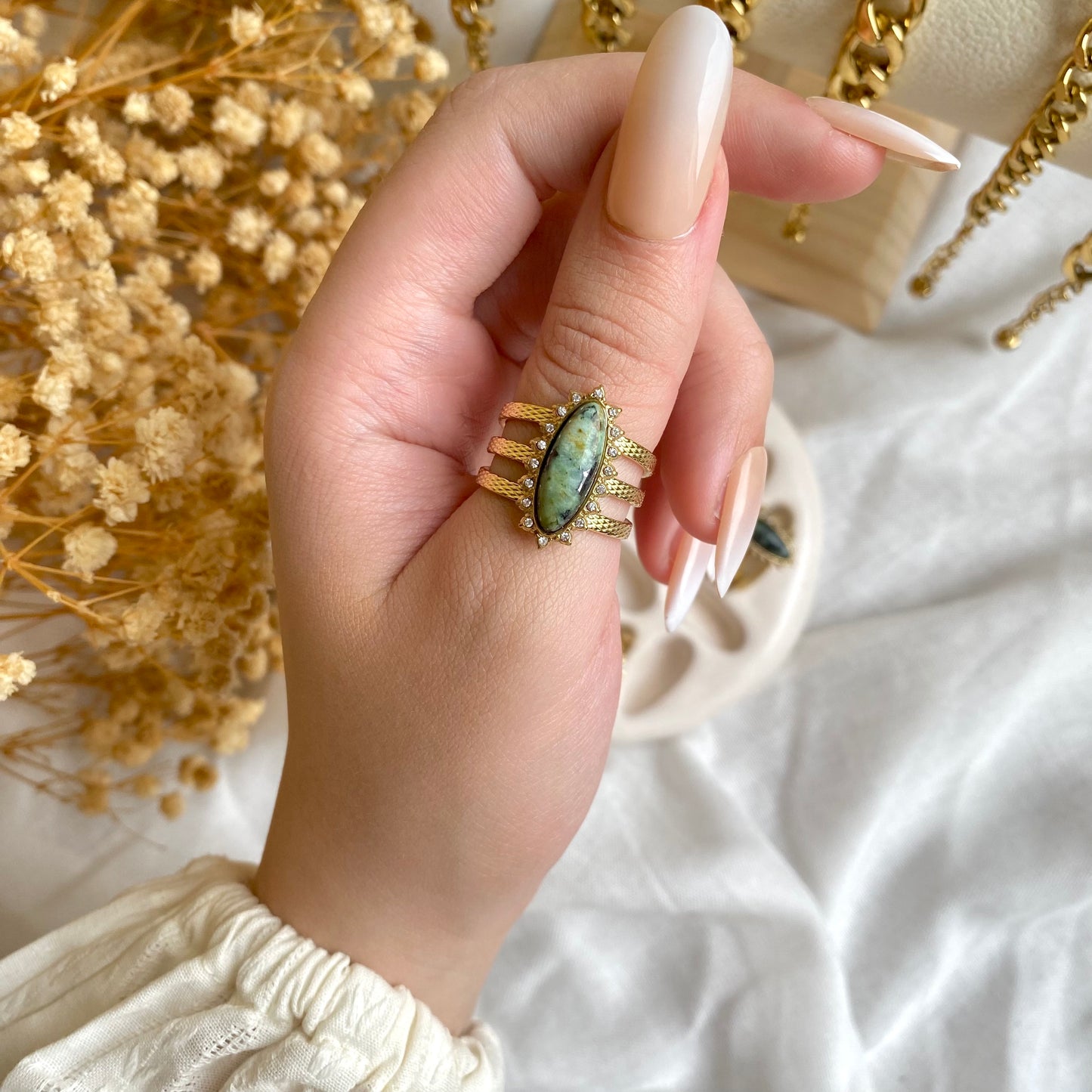 50428 Gold Plated Ring