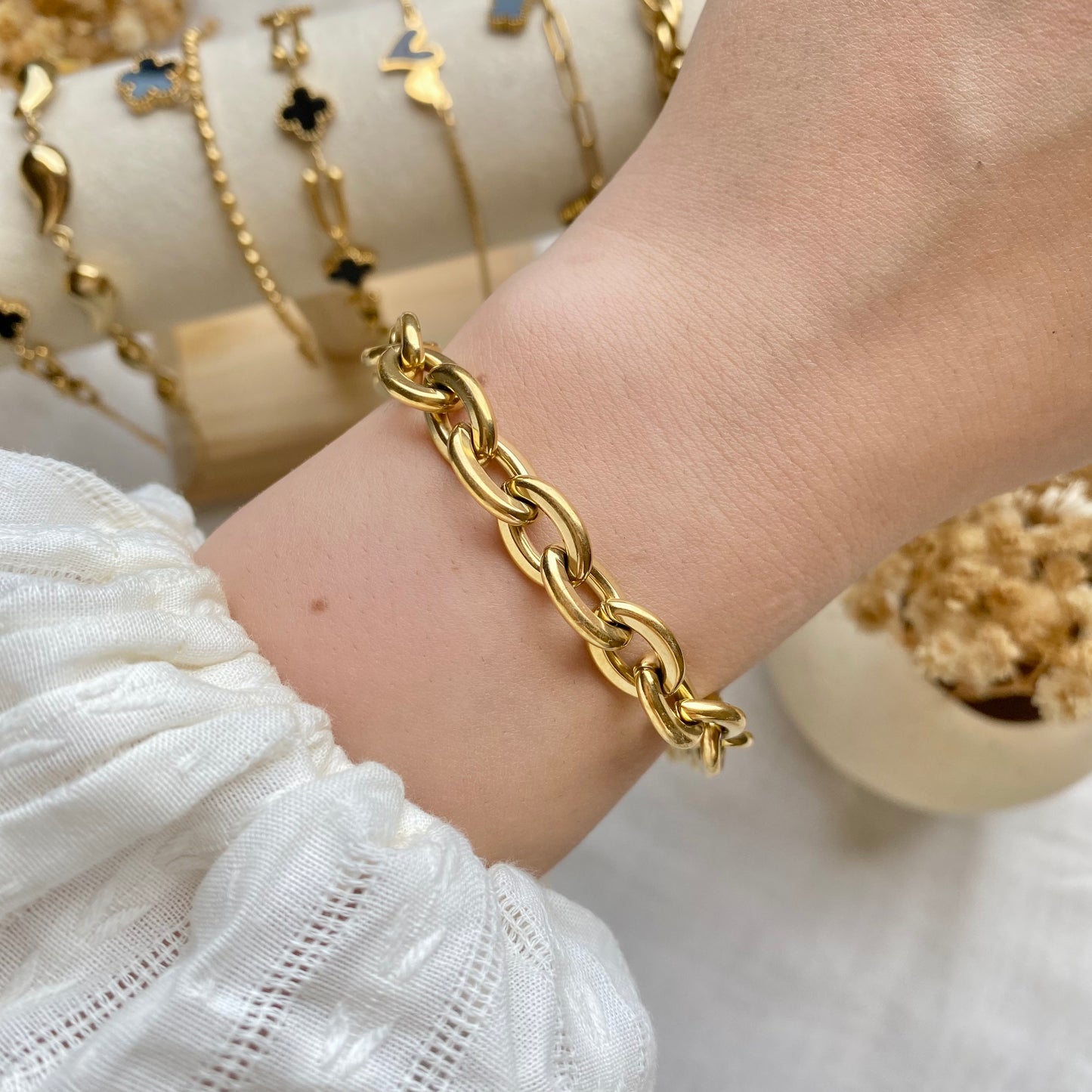 30492 Gold Plated Bracelet
