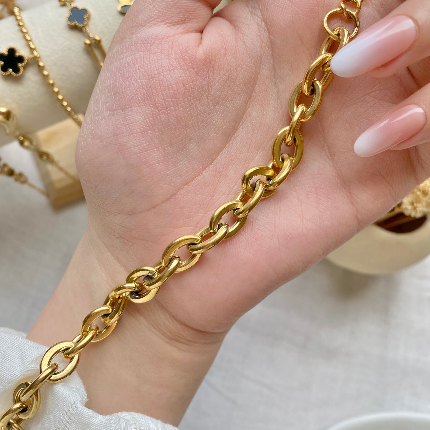 30492 Gold Plated Bracelet