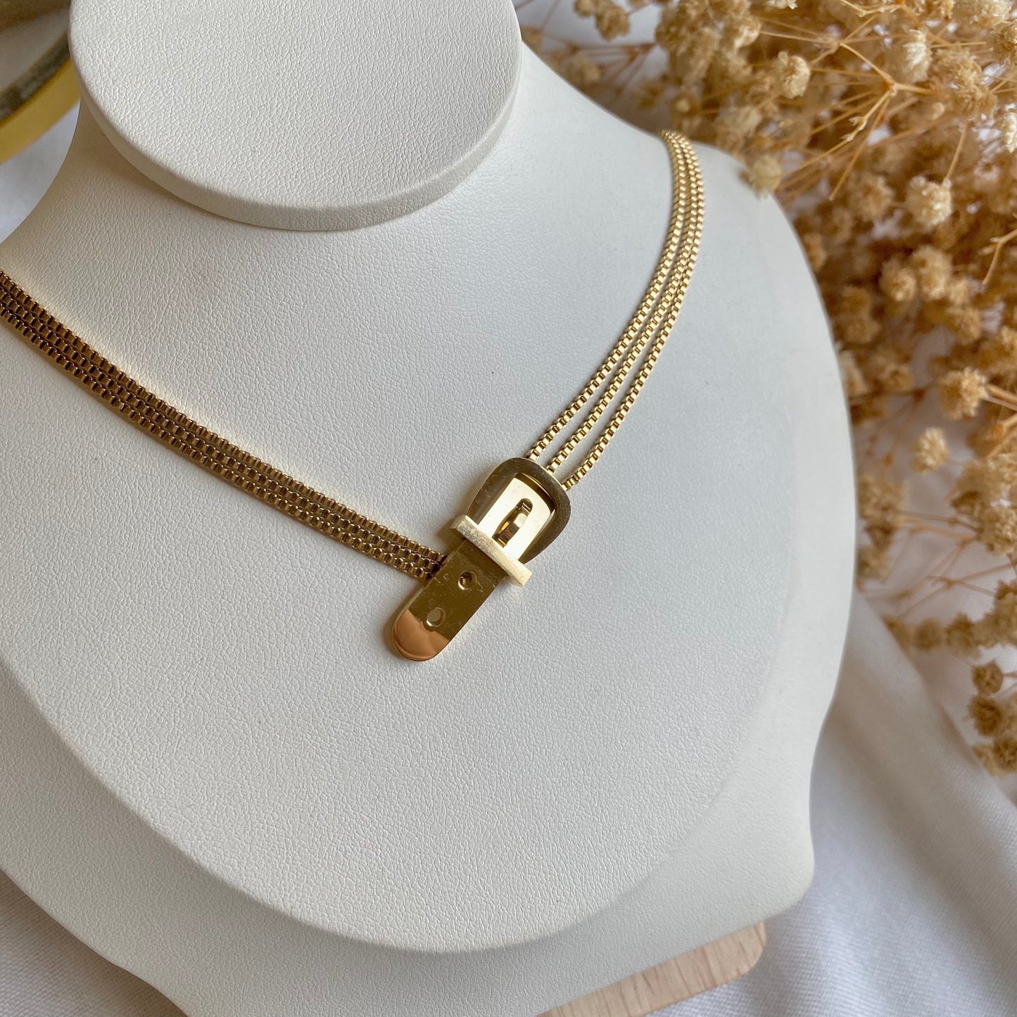 10721 Gold Plated Necklace