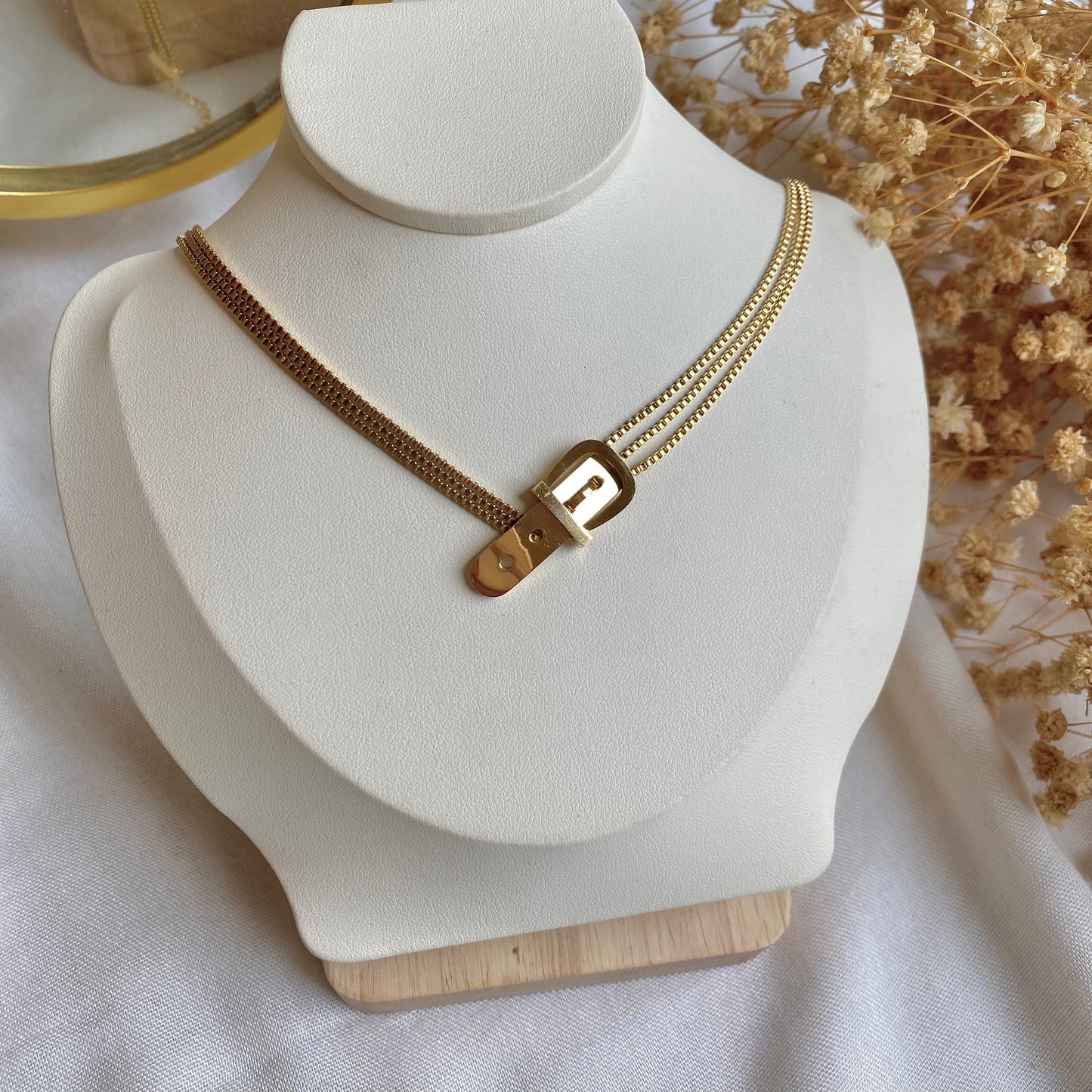 10721 Gold Plated Necklace
