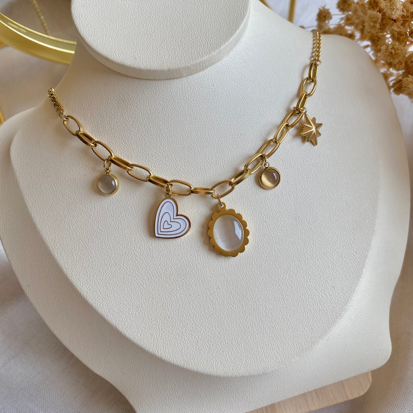 10728 Gold Plated Necklace