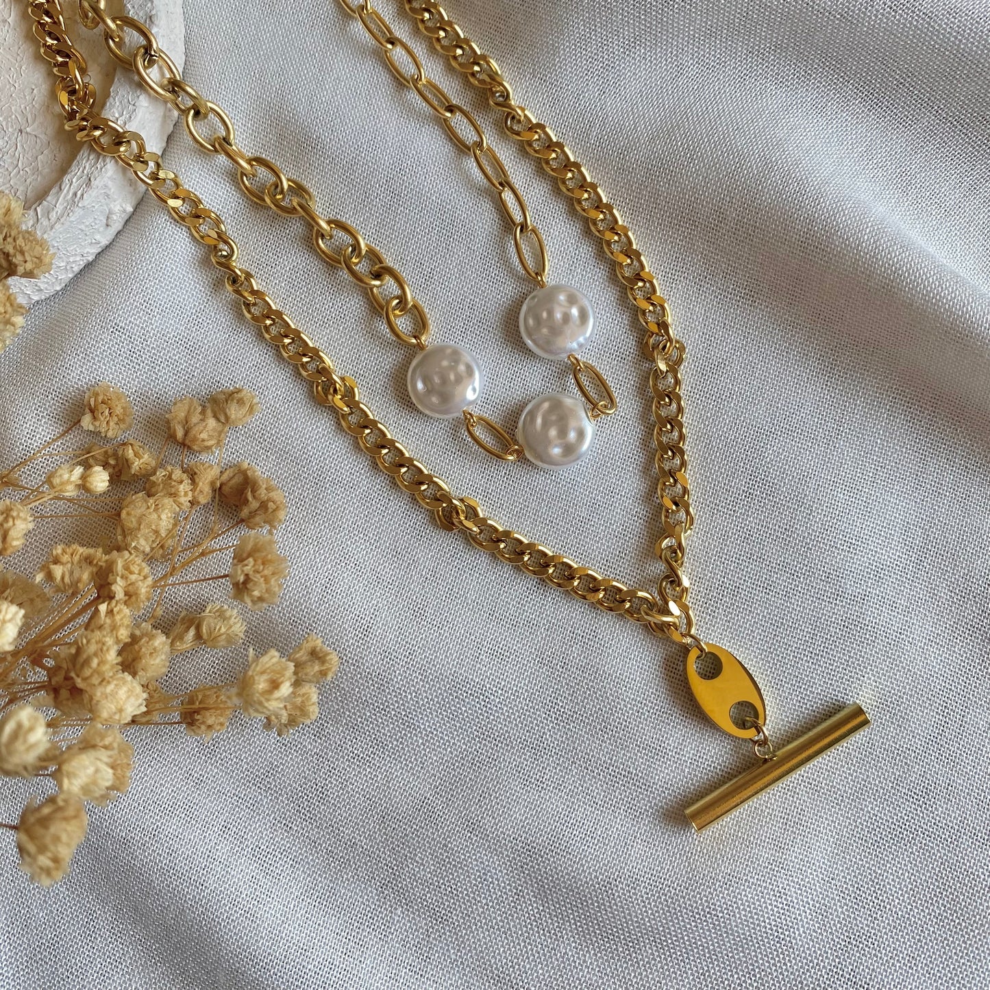 10733 Gold Plated Necklace