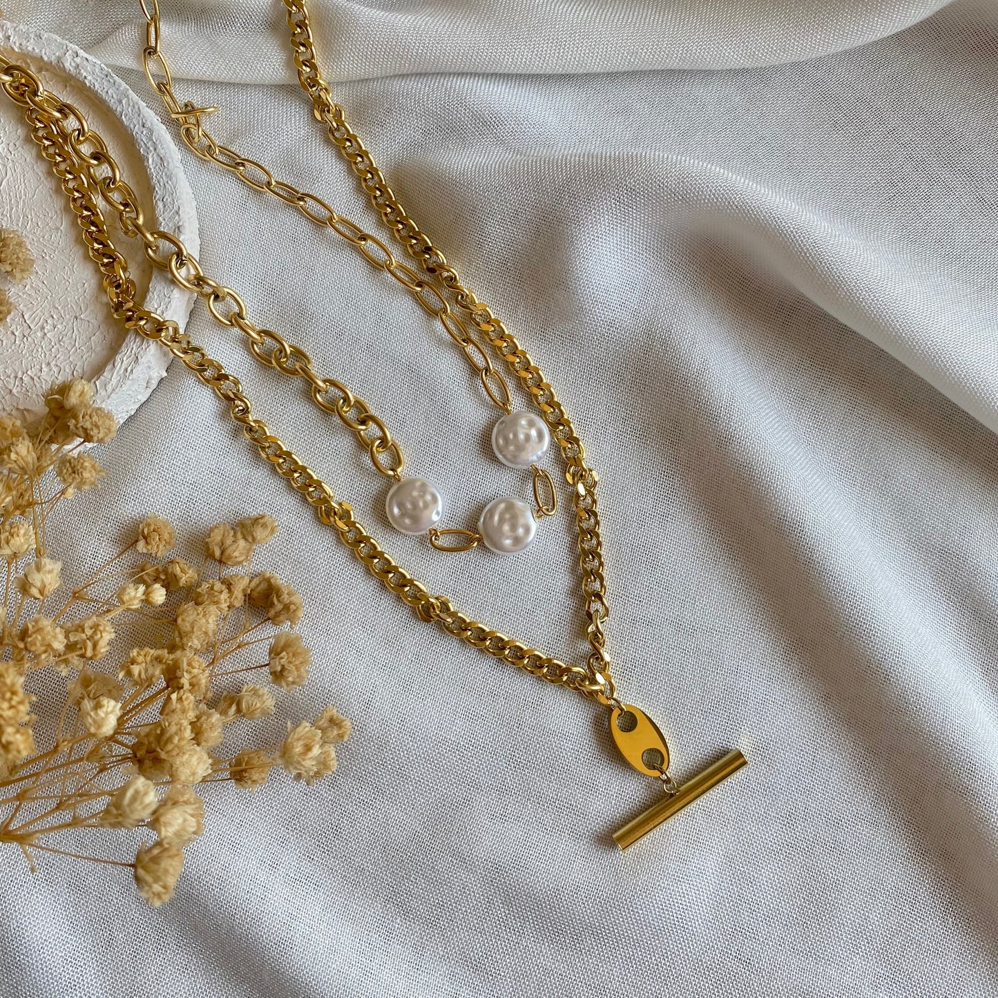 10733 Gold Plated Necklace