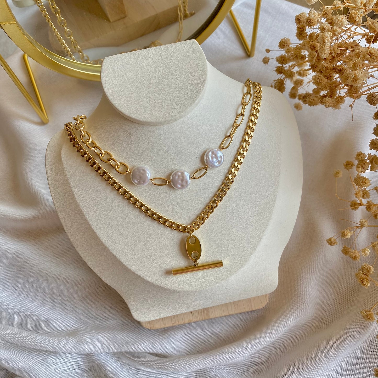 10733 Gold Plated Necklace