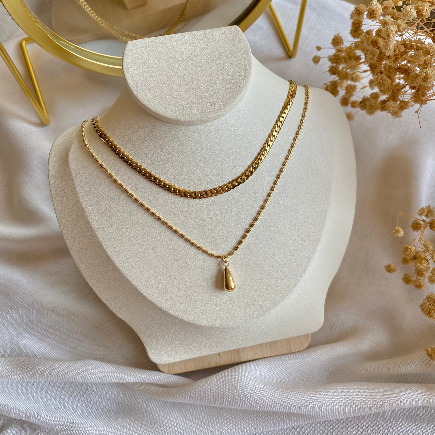 10734 Gold Plated Necklace