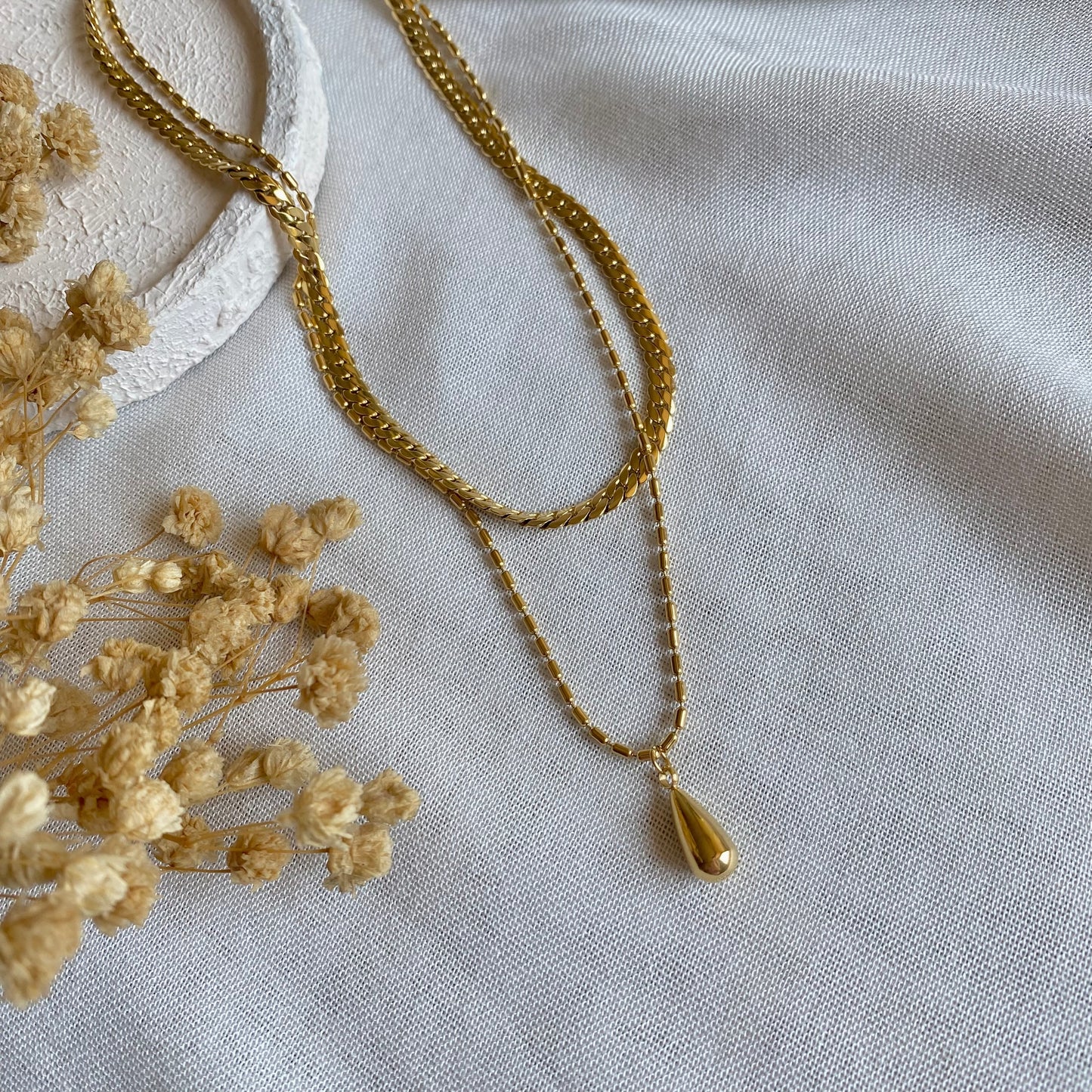 10734 Gold Plated Necklace