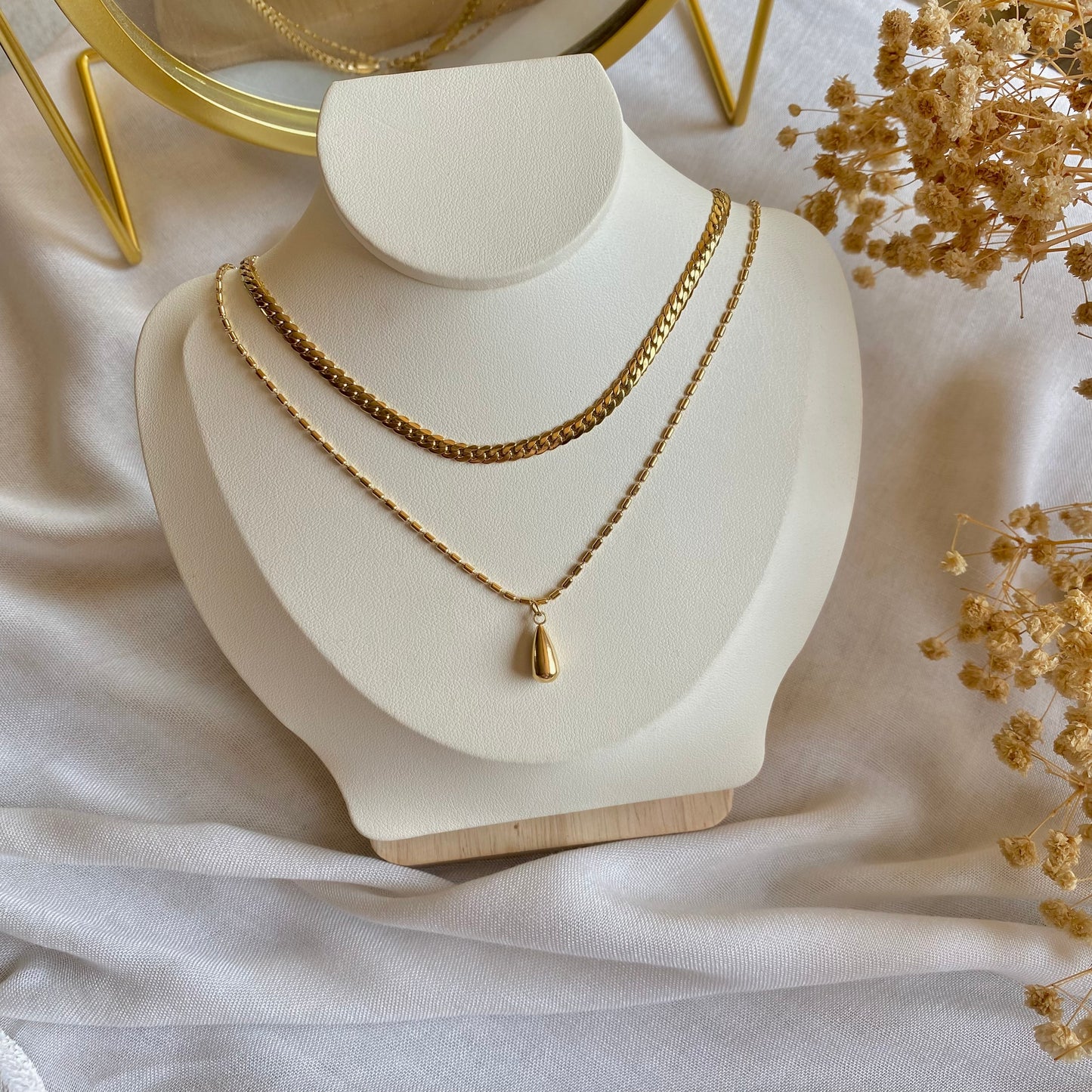 10734 Gold Plated Necklace