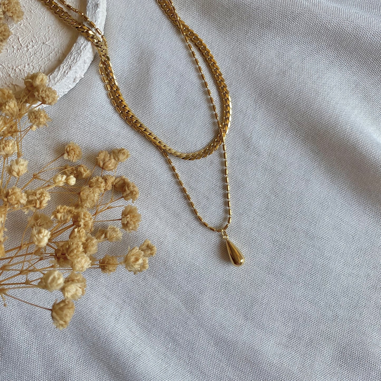 10734 Gold Plated Necklace