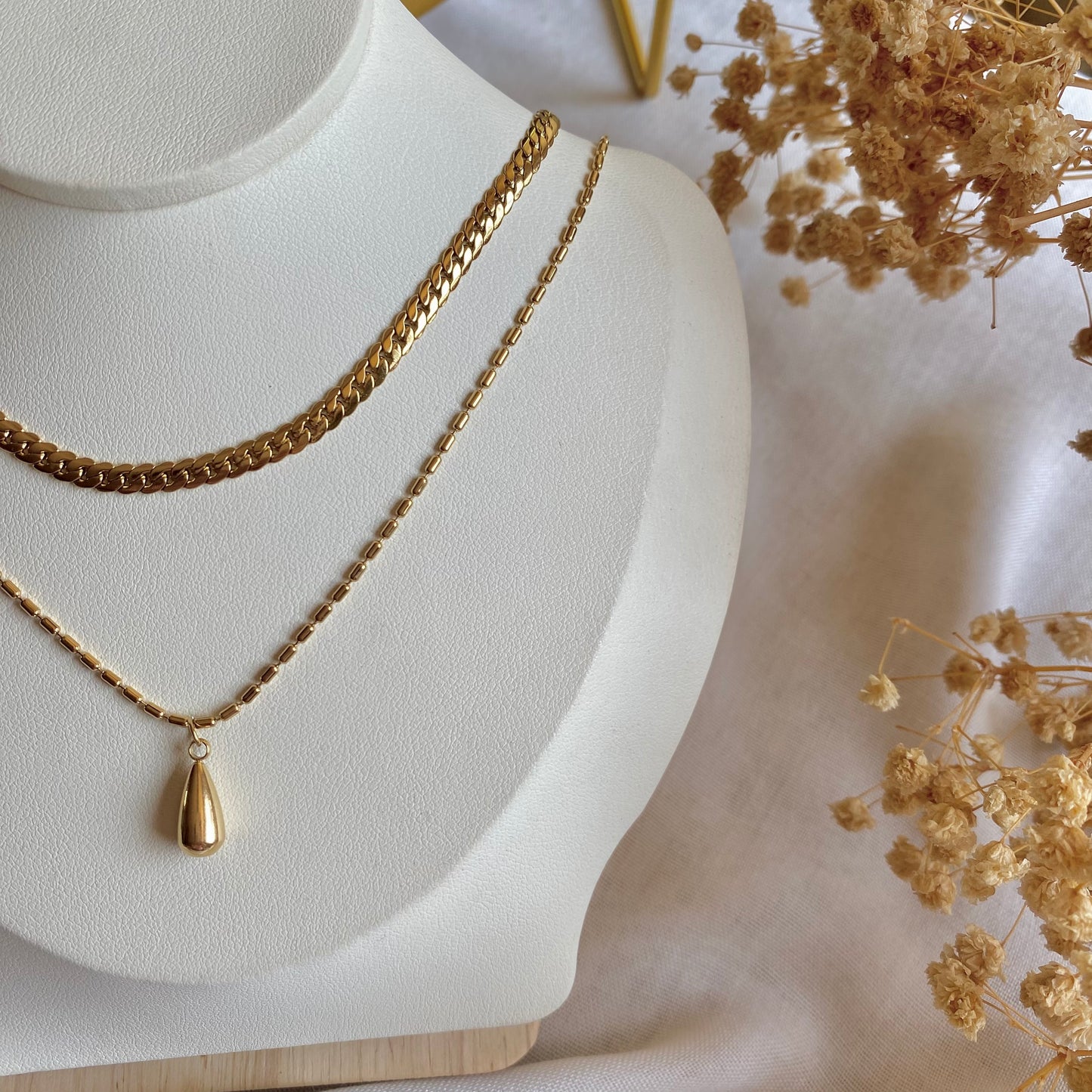 10734 Gold Plated Necklace