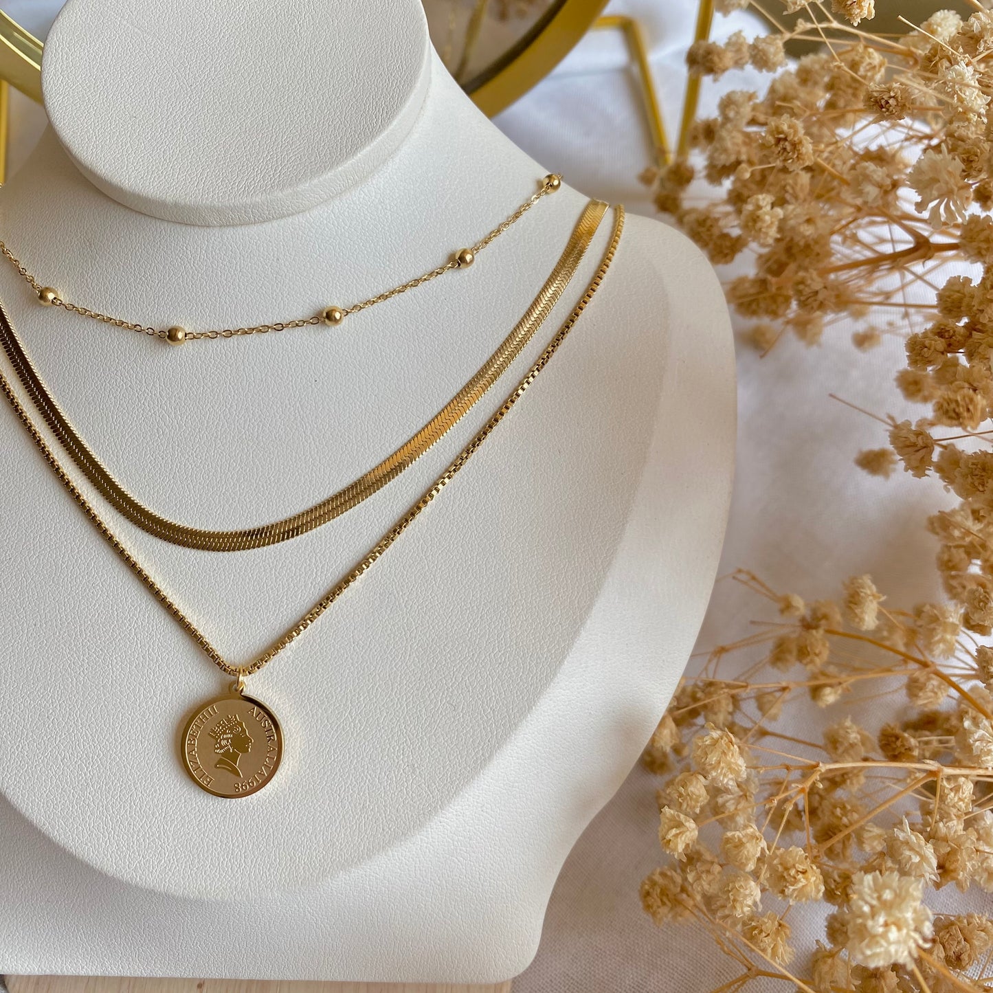 10739 Gold Plated Necklace