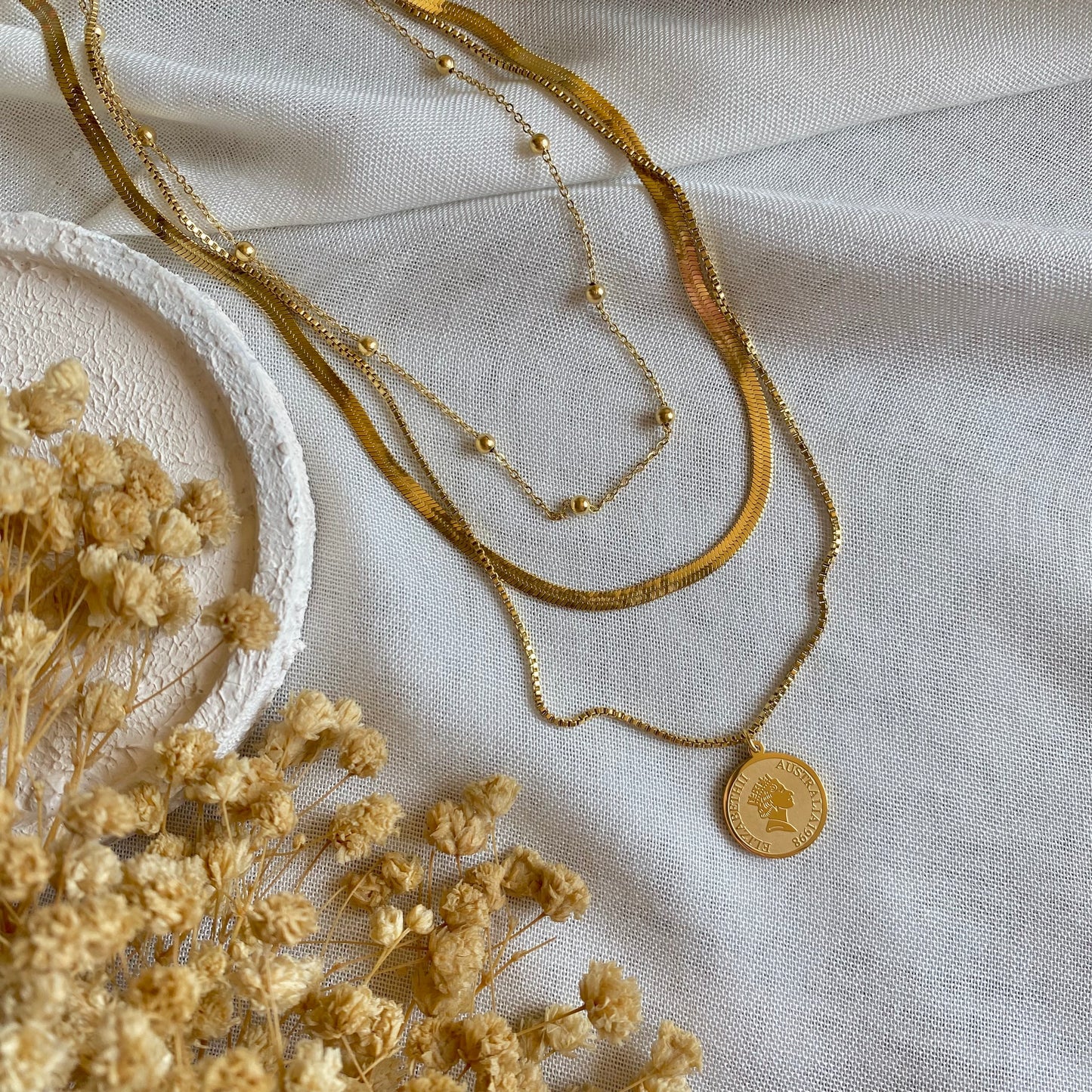 10739 Gold Plated Necklace
