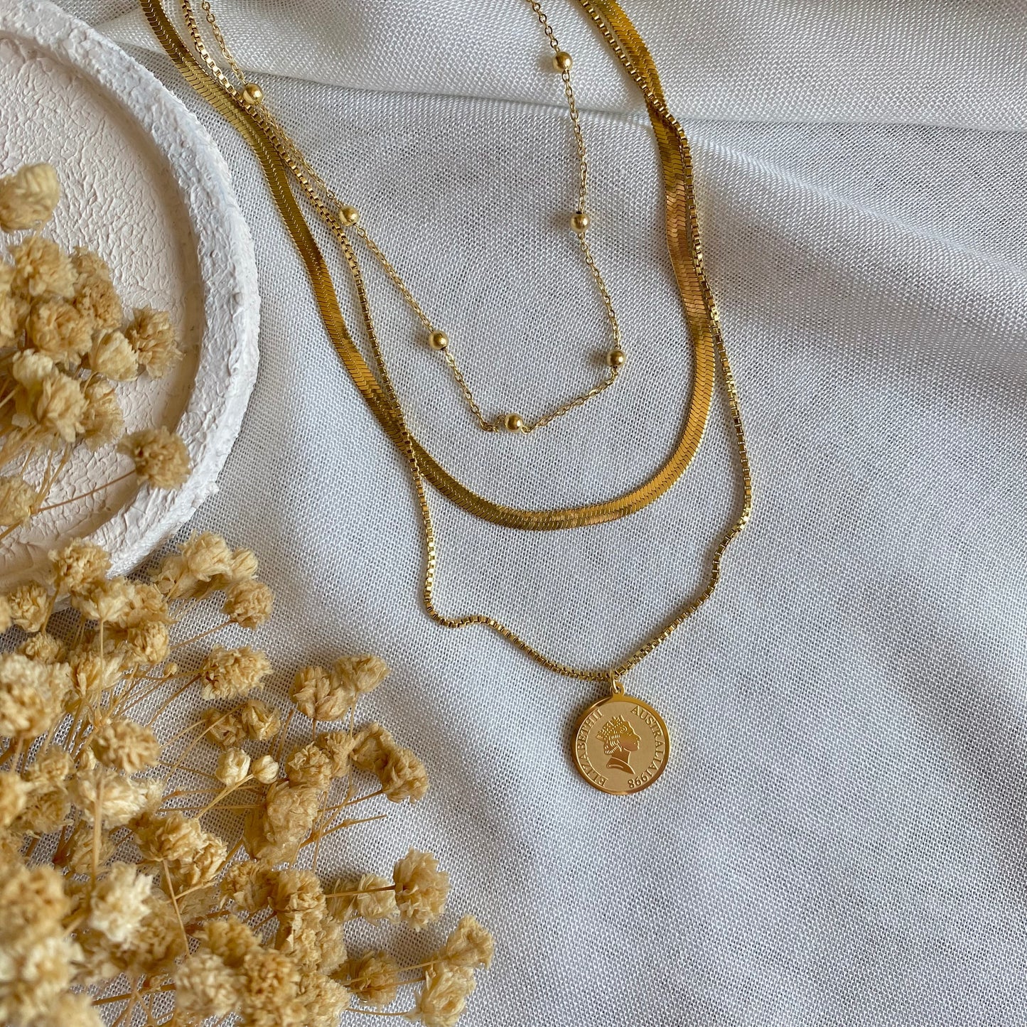 10739 Gold Plated Necklace