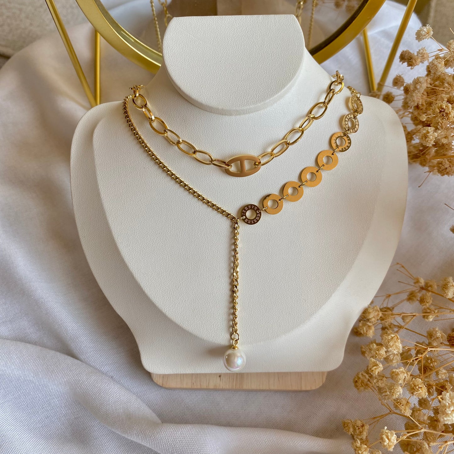 10741 Gold Plated Necklace