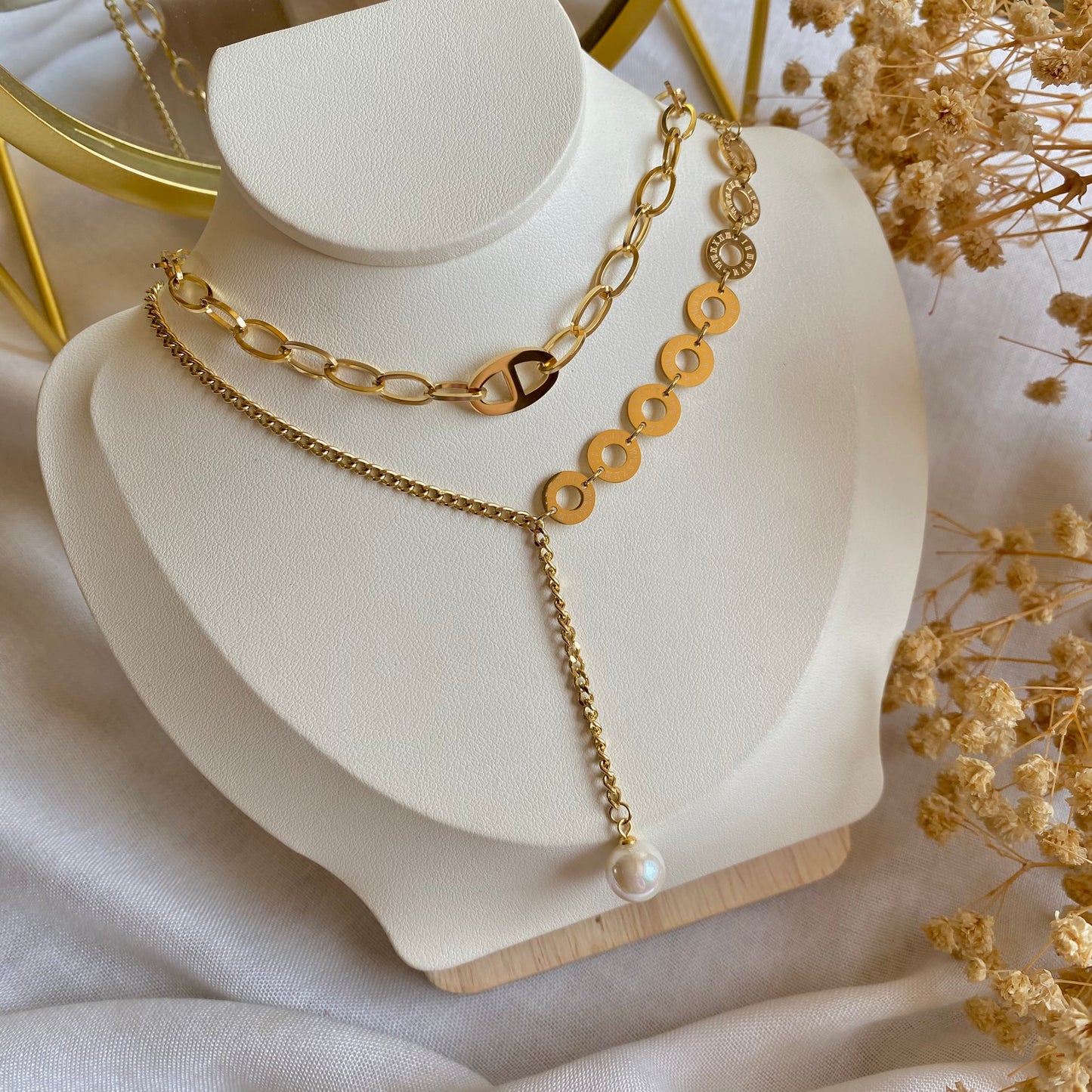 10741 Gold Plated Necklace