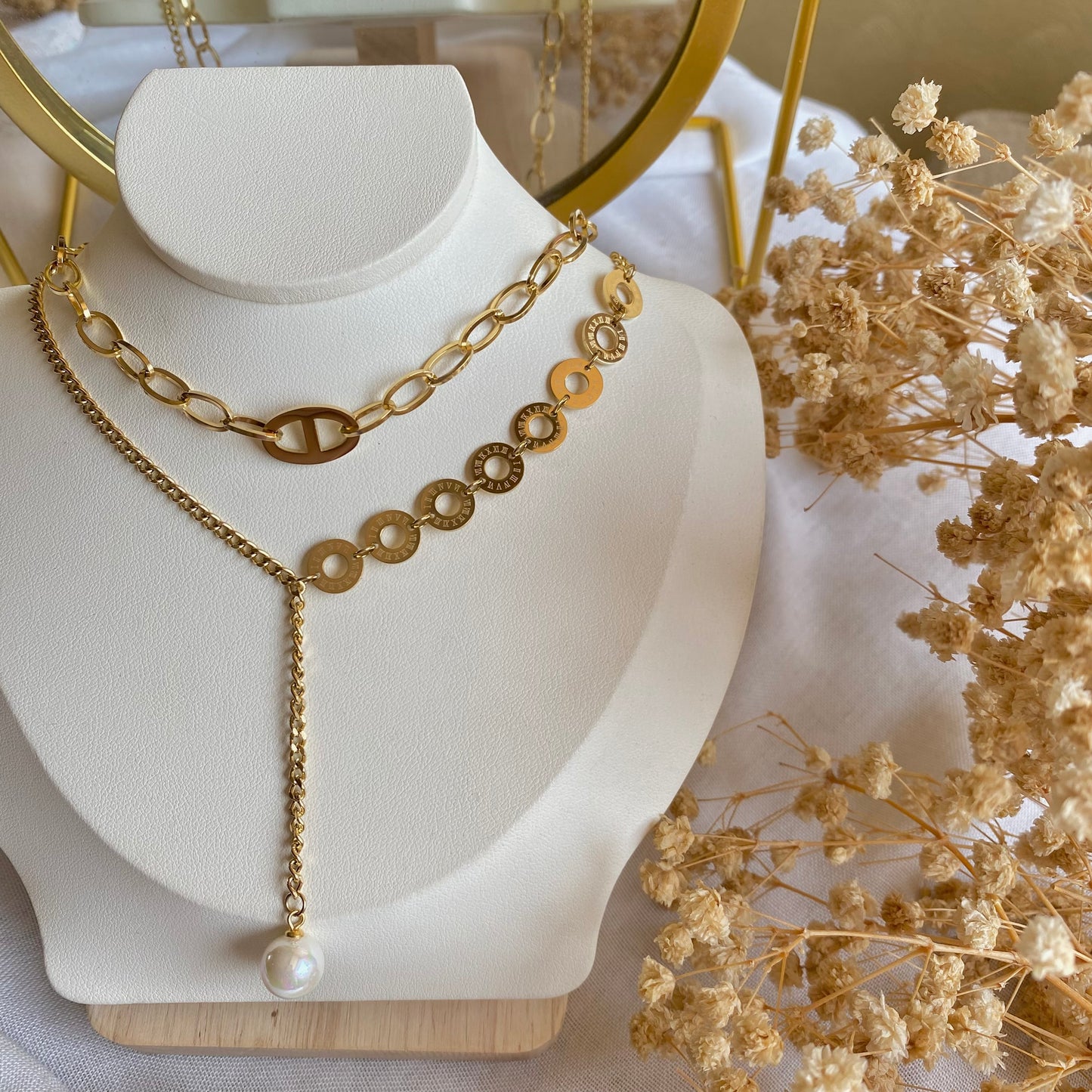 10741 Gold Plated Necklace