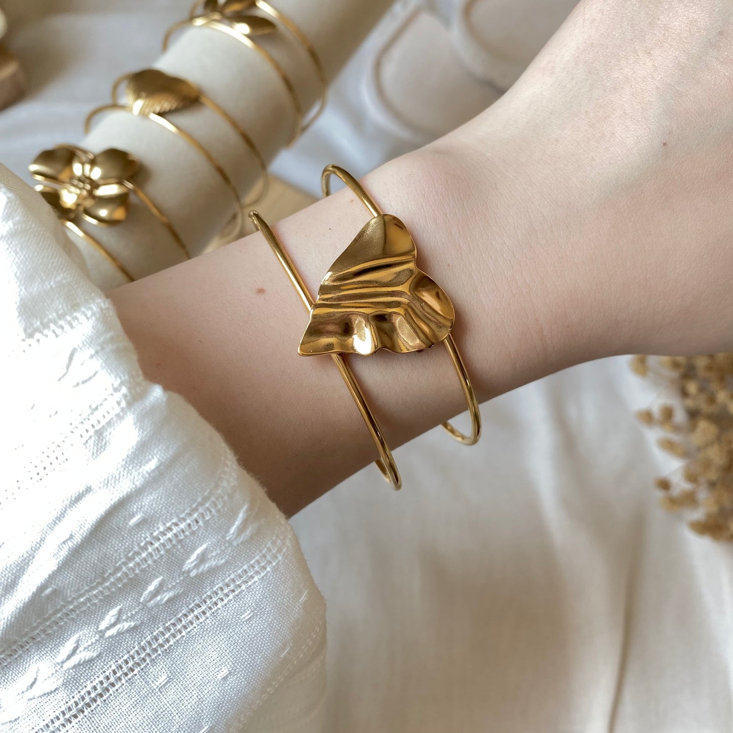 20345 Gold Plated Bangles