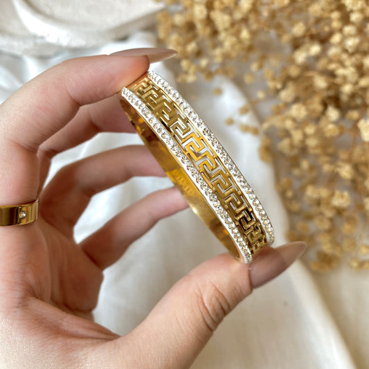 20350 Gold Plated Bangle