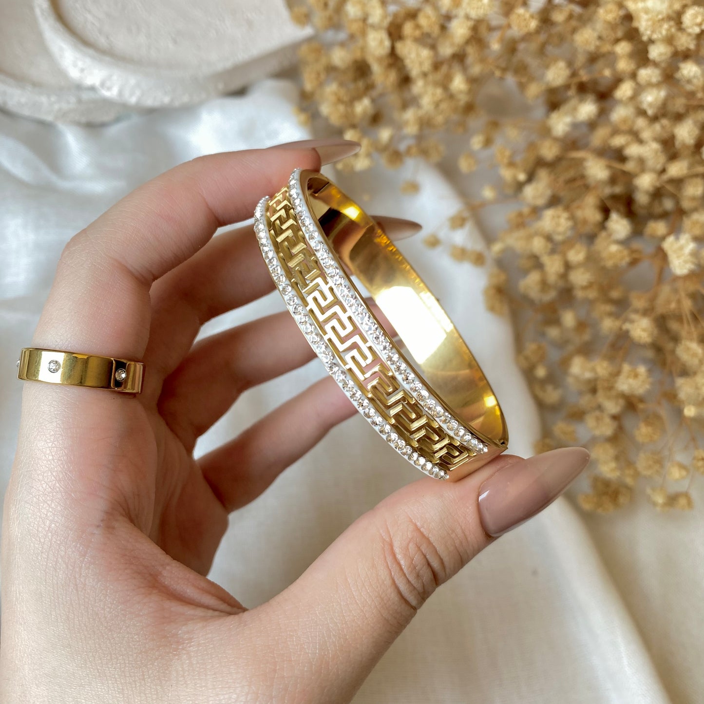 20350 Gold Plated Bangle