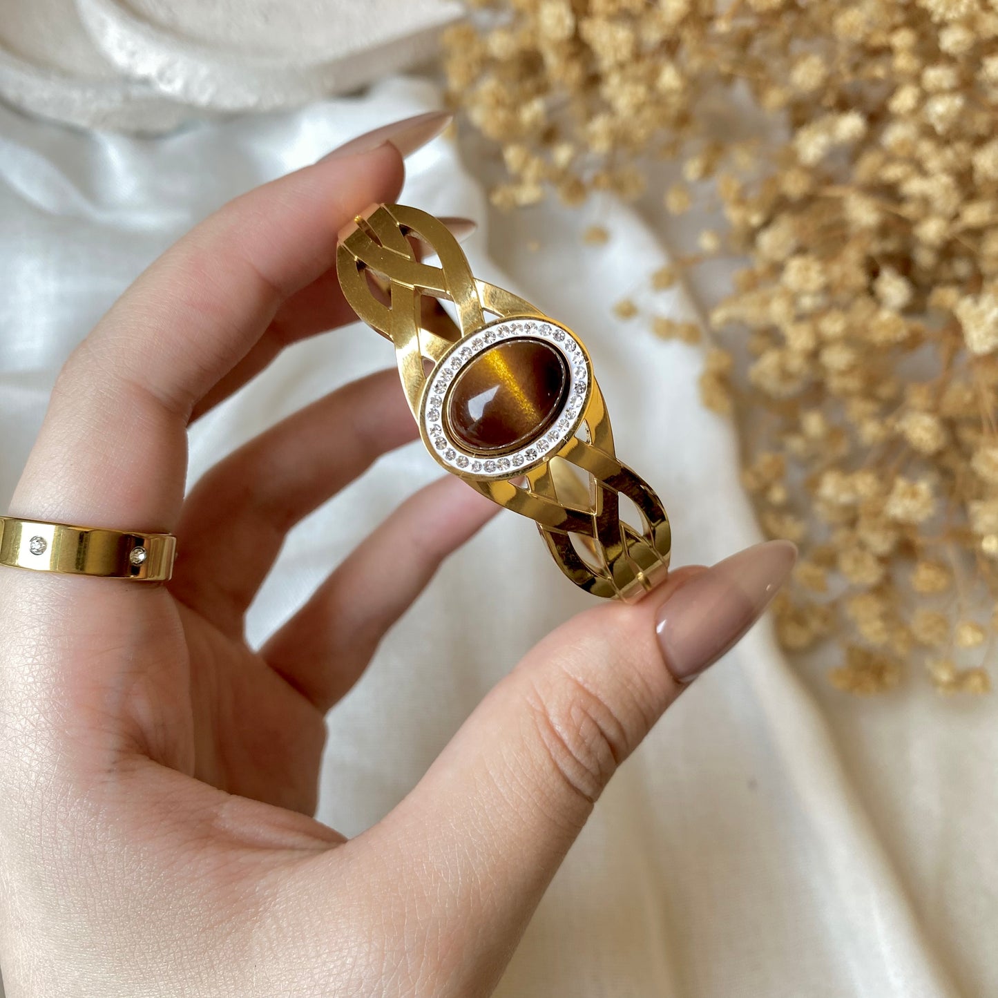 20349 Gold Plated Bangle