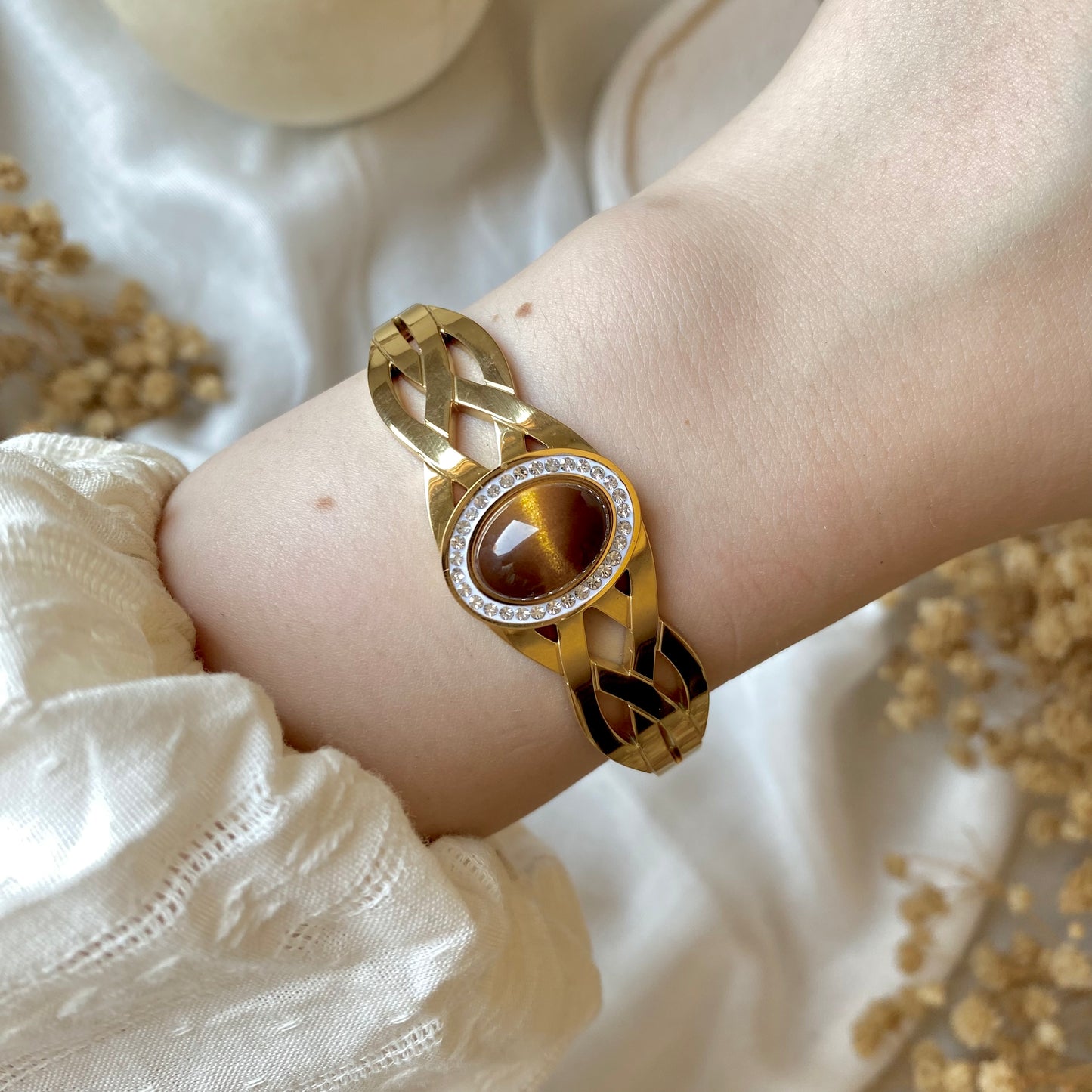 20349 Gold Plated Bangle