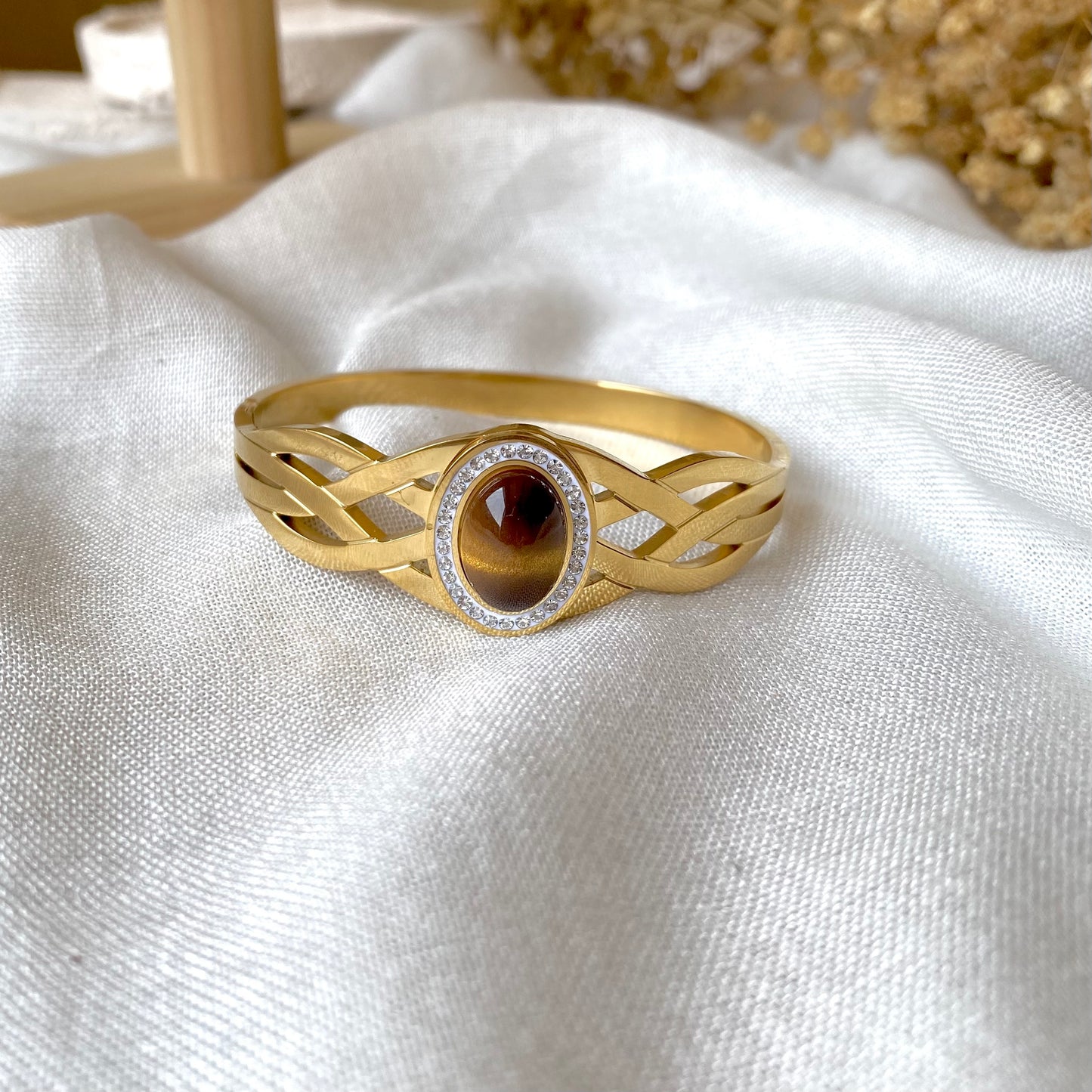 20349 Gold Plated Bangle