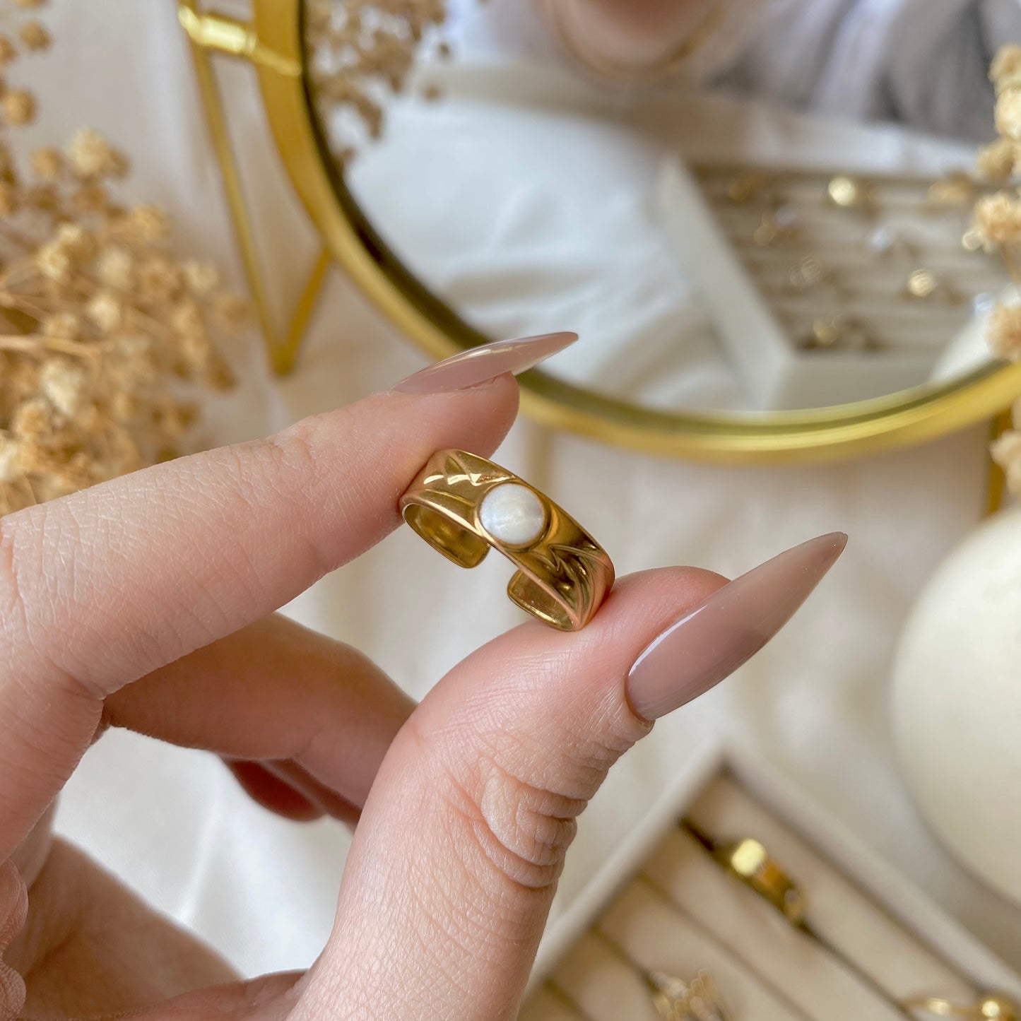 50503 Gold Plated Ring