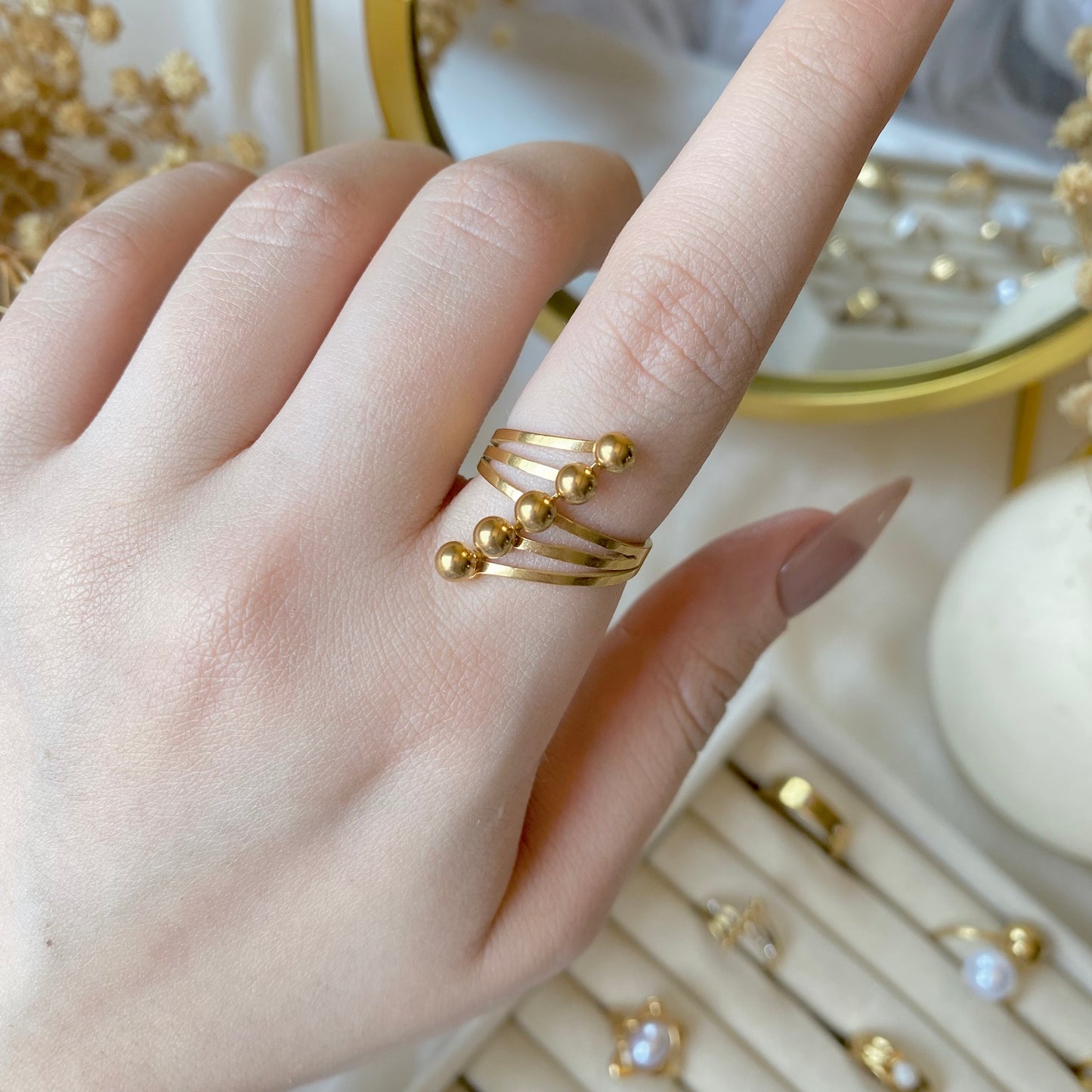 50504 Gold Plated Ring