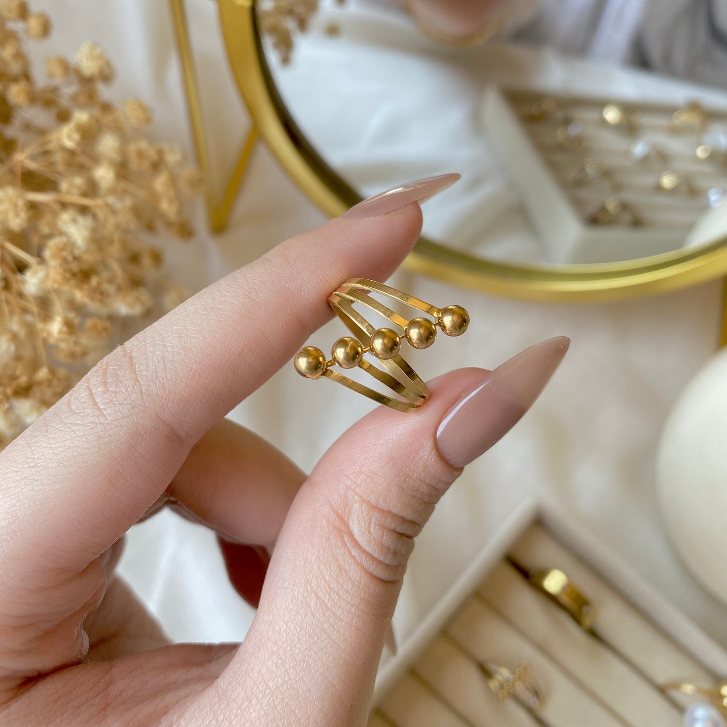 50504 Gold Plated Ring