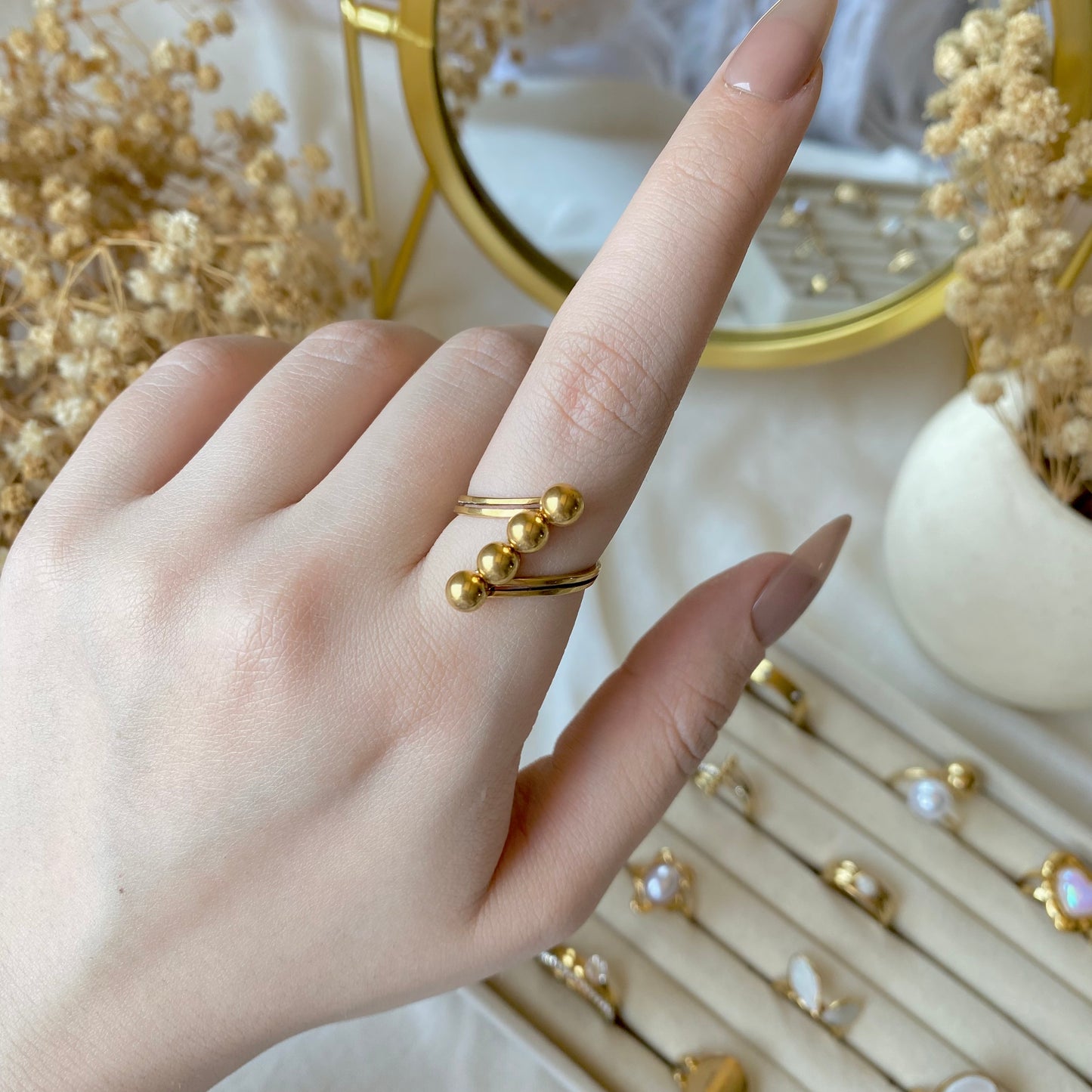 50506 Gold Plated Ring