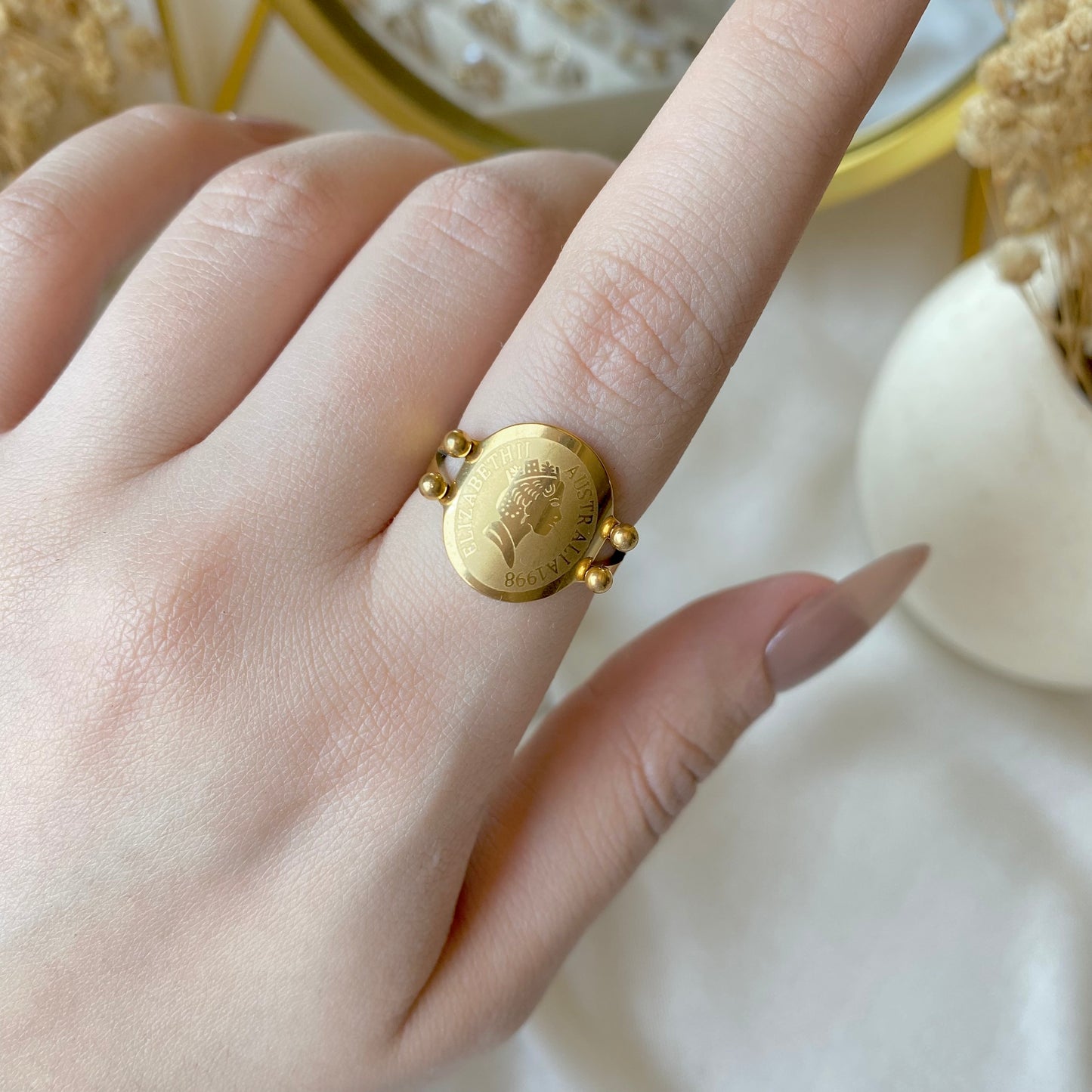 50511 Gold Plated Ring