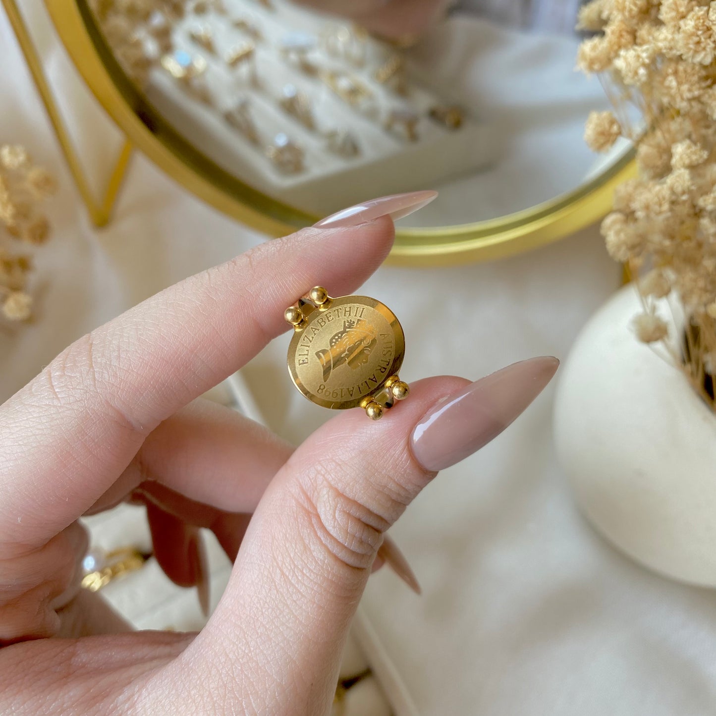 50511 Gold Plated Ring
