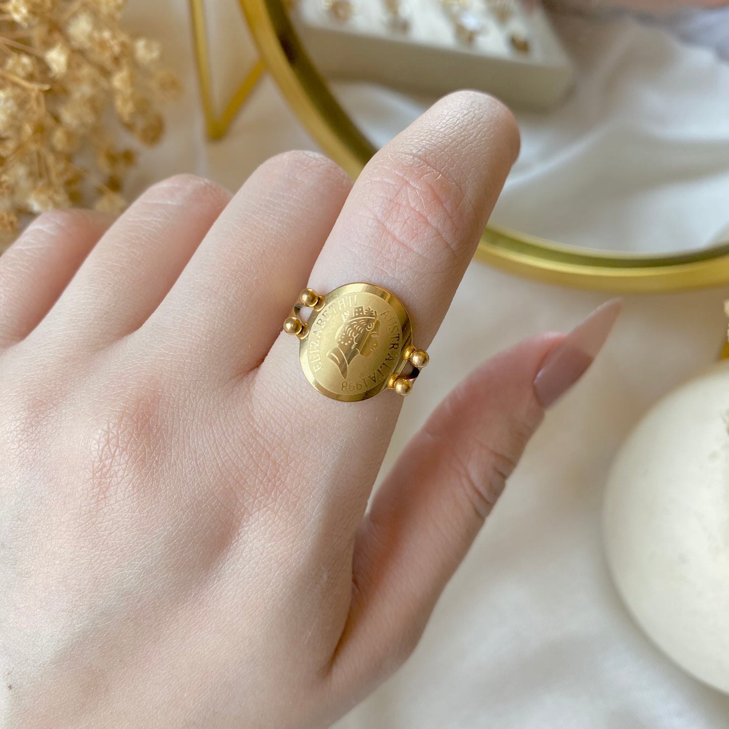 50511 Gold Plated Ring