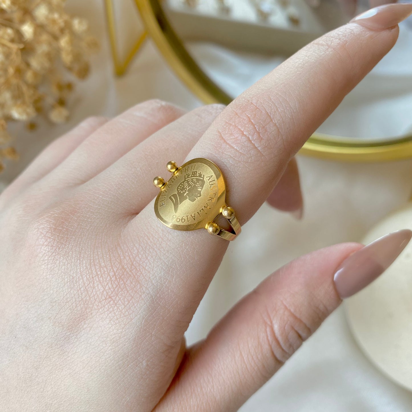 50511 Gold Plated Ring